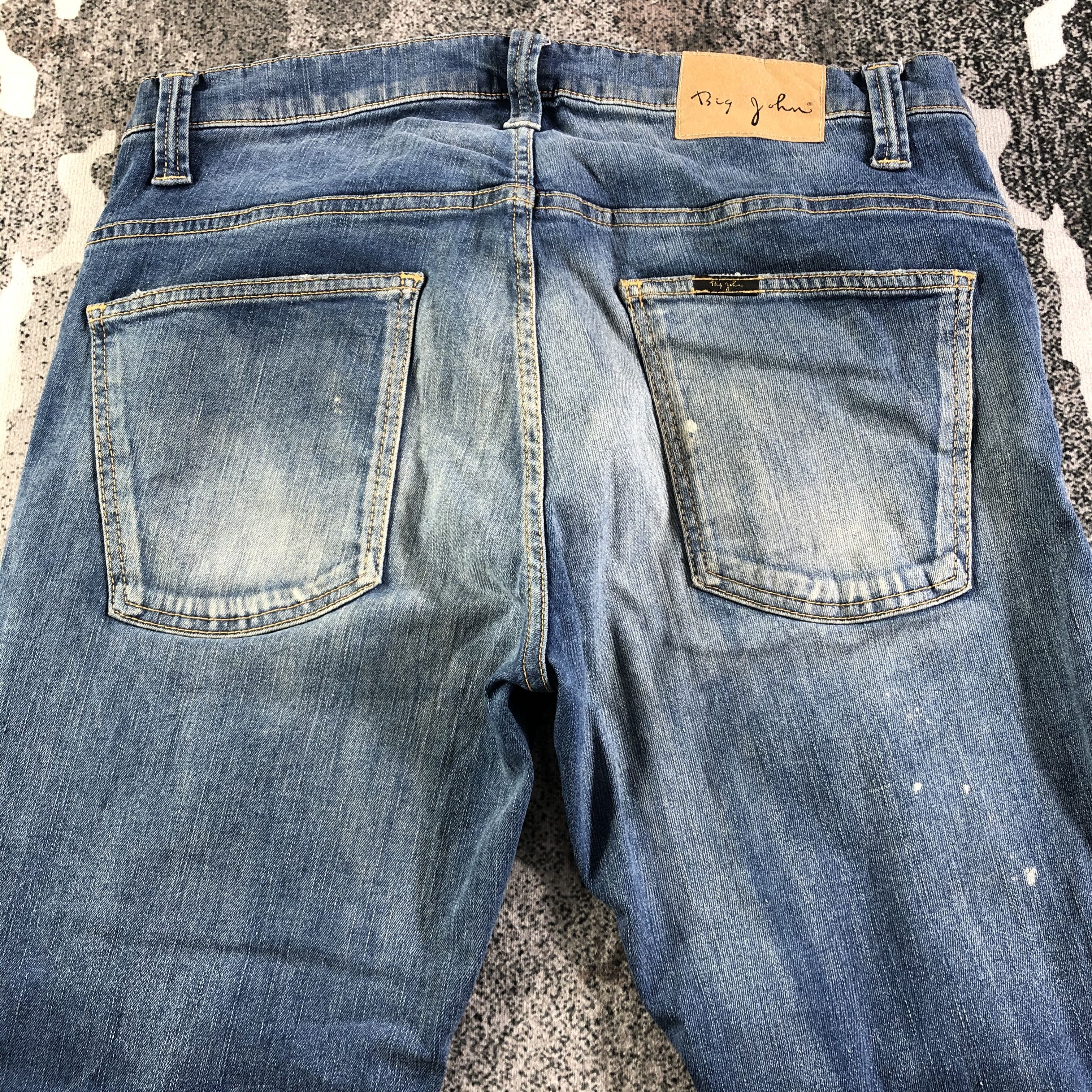 Big John Vintage Big John Jeans Ripped Denim KJ2460 Size US 34 / EU 50 - 4 Thumbnail