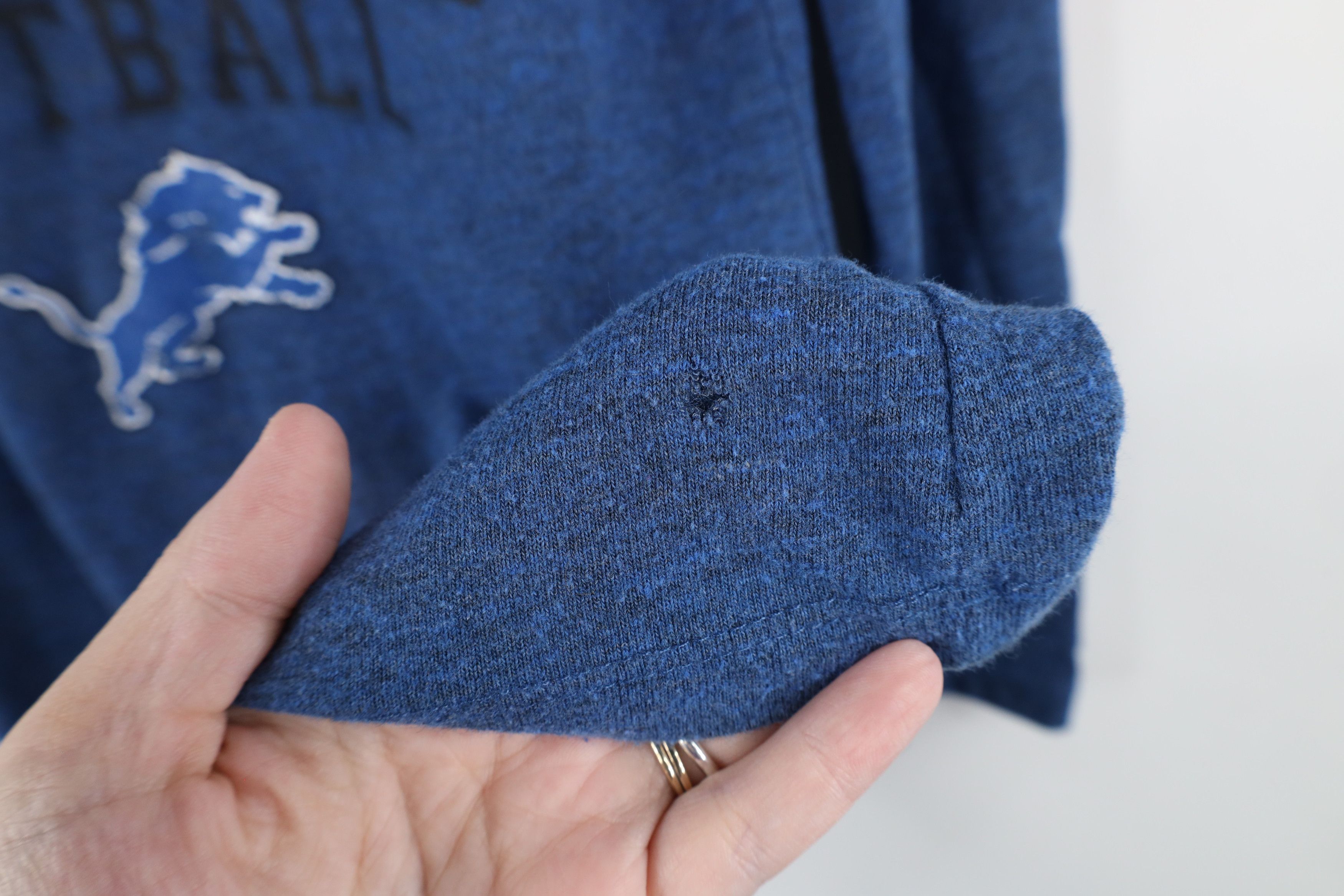 Vintage Vintage NFL Detroit Lions Football Long Sleeve T-Shirt Size M / US 6-8 / IT 42-44 - 5 Thumbnail