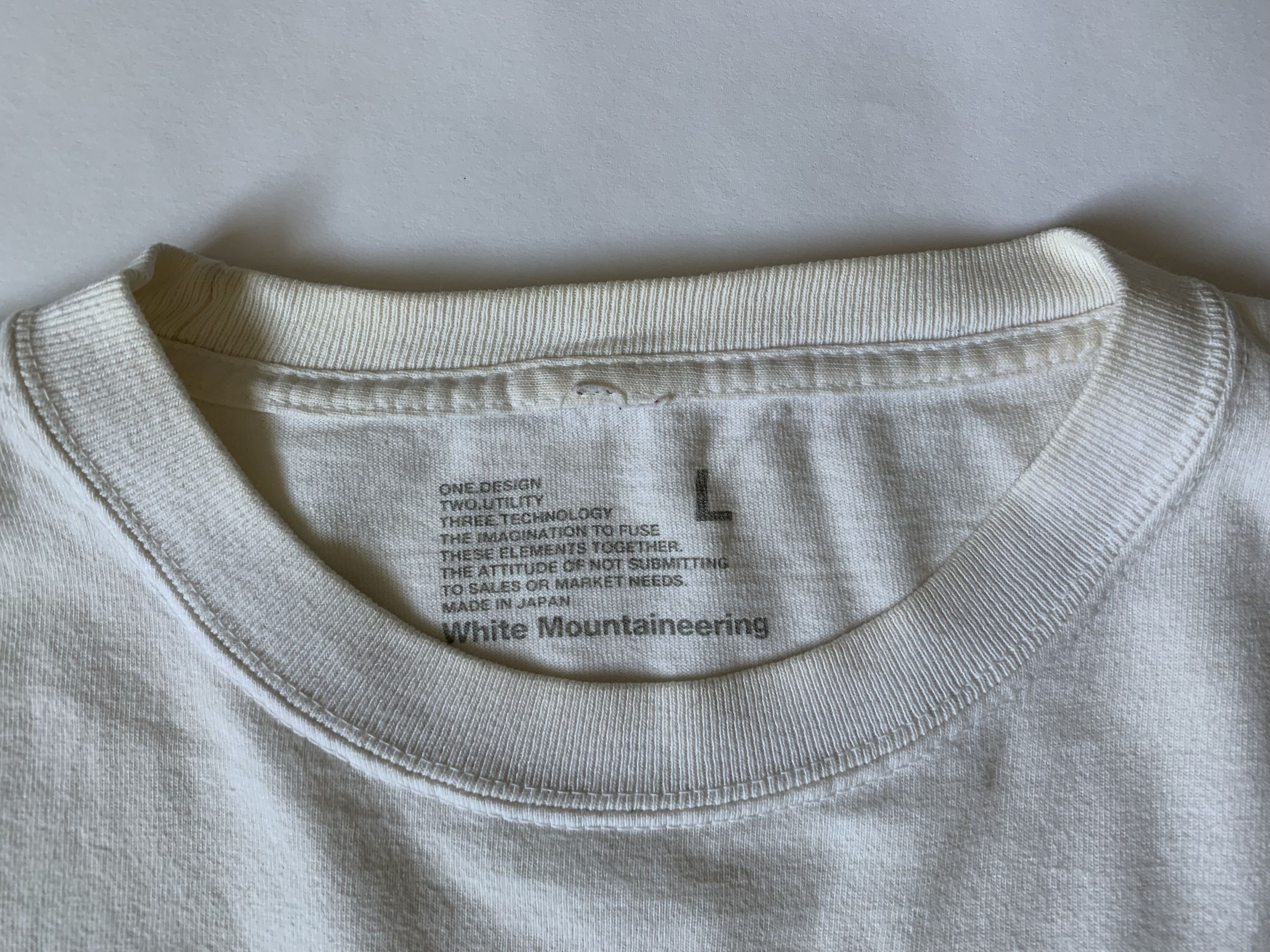 White Mountaineering AW16 Mountain Hands Tee Size US L / EU 52-54 / 3 - 5 Thumbnail