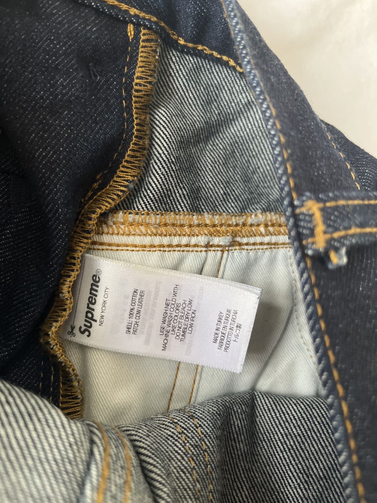 Supreme SUPREME / MARITHÉ + FRANÇOIS GIRBAUD 2025 X-SEAM BAGGY JEANS Size US 32 / EU 48 - 6 Thumbnail