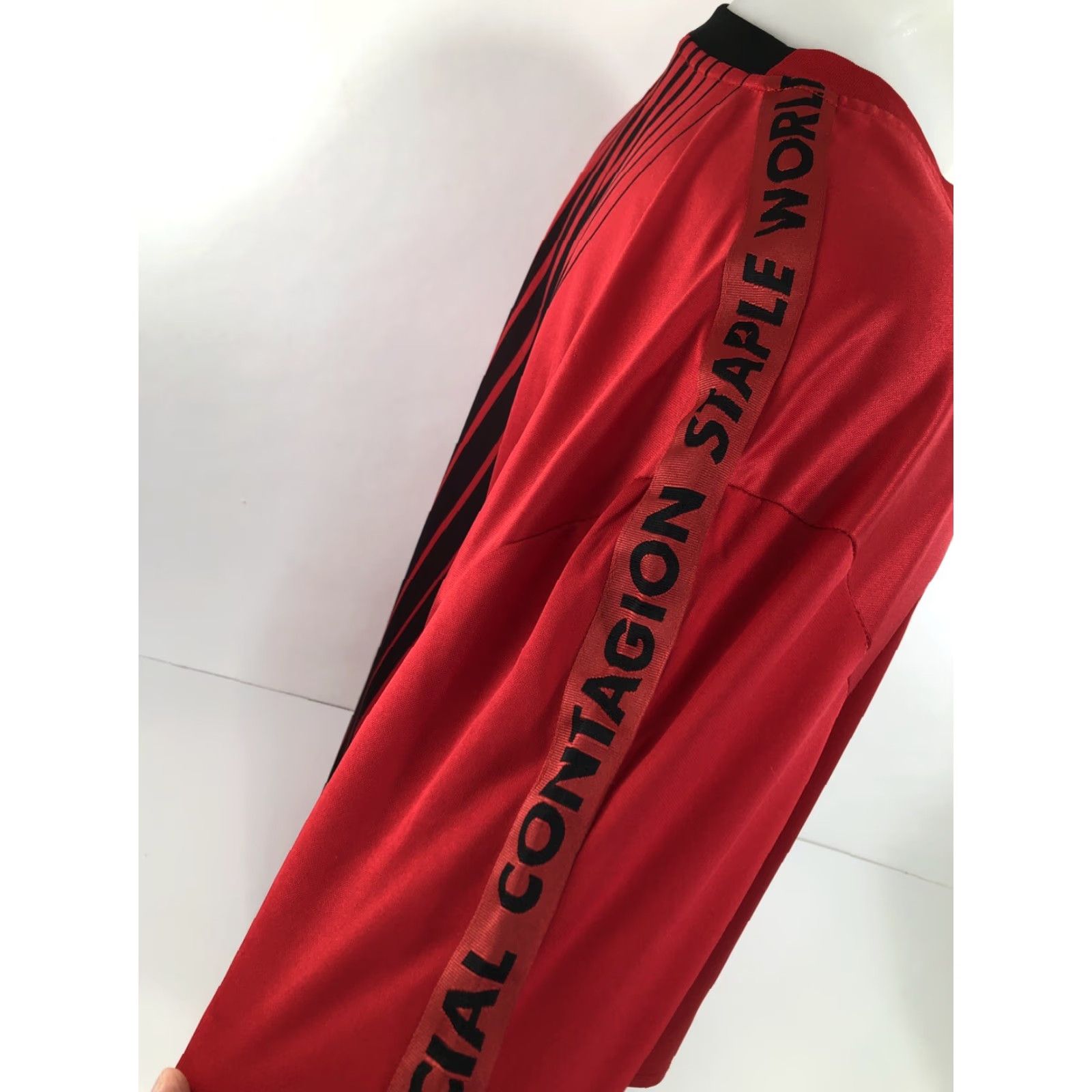 J Brand STAPLE Pigeon Athletic Performance Shirt Mens 2XL Red Shirt Athletic Mens 2XL STAPLE Pigeon Size US XXL / EU 58 / 5 - 5 Thumbnail