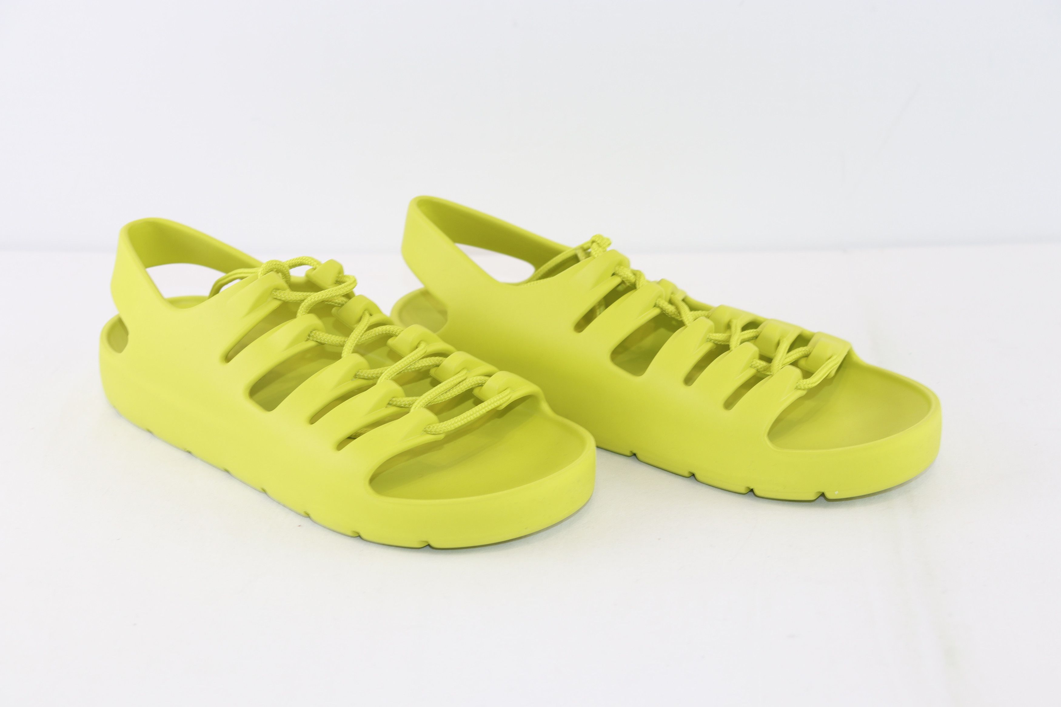 Bottega Veneta o1rshd1 Gel Rubber Jelly Sandal in Kiwi Size US 10 / EU 43 - 5 Thumbnail