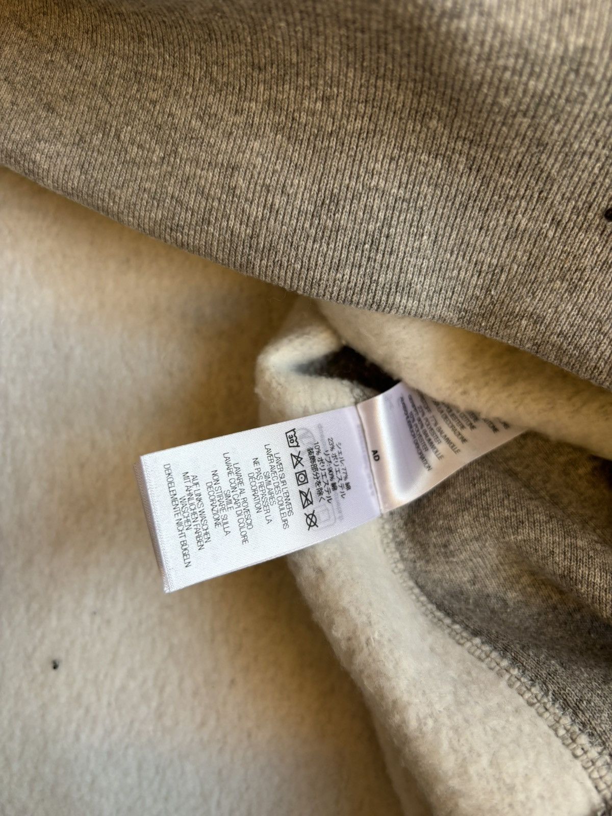 Supreme Supreme Collegiate Acronym Hoodie Heather Grey Size US S / EU 44-46 / 1 - 8 Thumbnail
