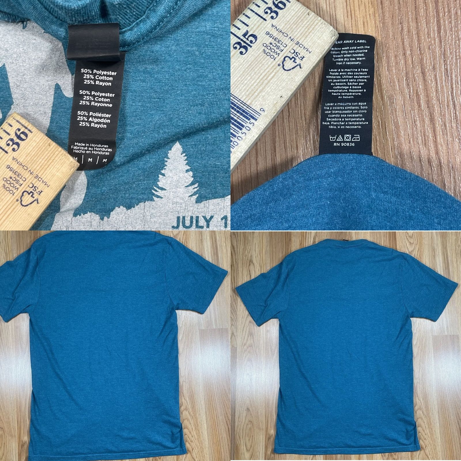 Vintage Dist Rict T-Shirt Medium Blue The 43rd Annual Goshen Gallop Run Graphics Mens M Size US M / EU 48-50 / 2 - 8 Thumbnail