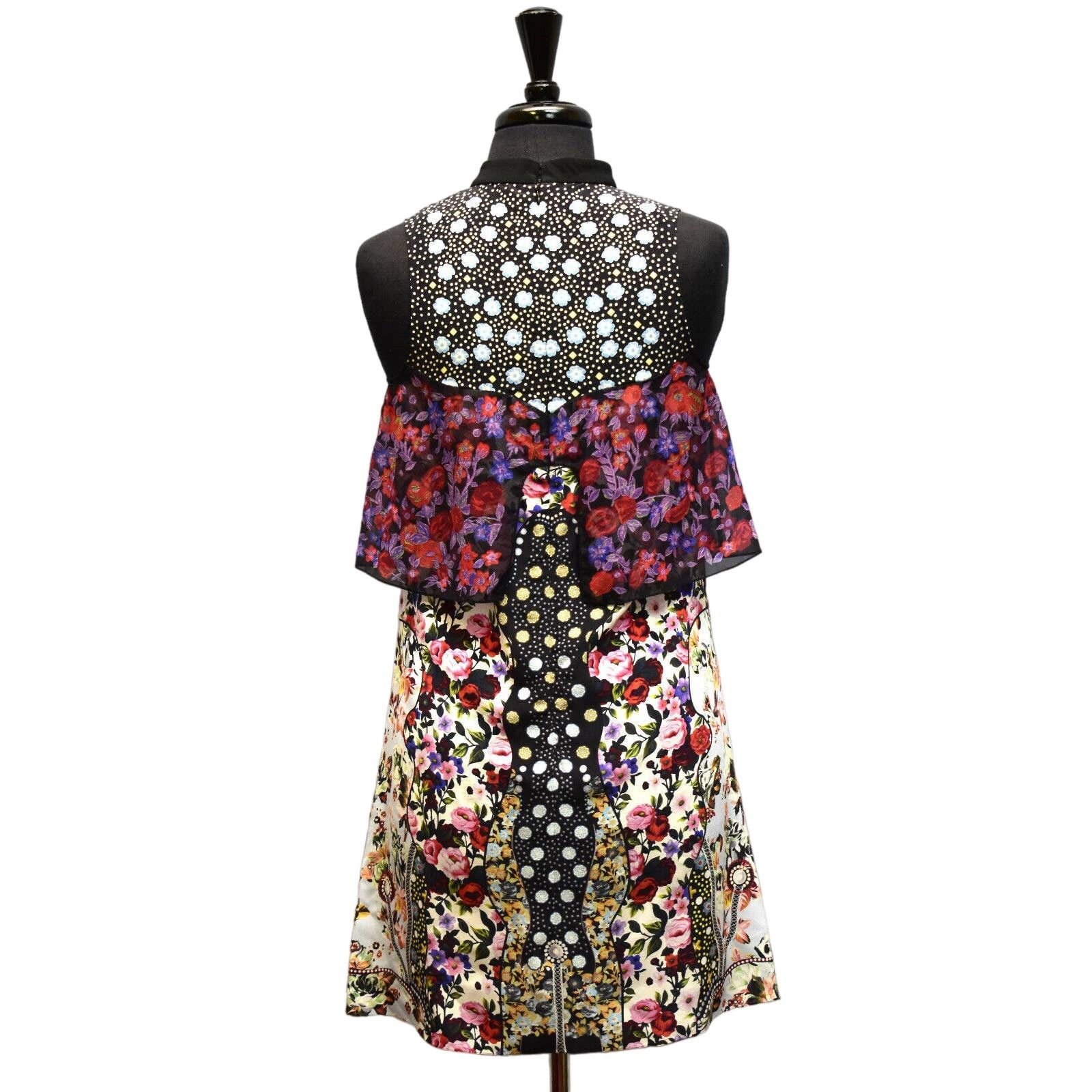 Mary Katrantzou B5 MARY KATRANTZO Abstract Floral Multi Color Dress Size 6 Size M / US 6-8 / IT 42-44 - 3 Thumbnail