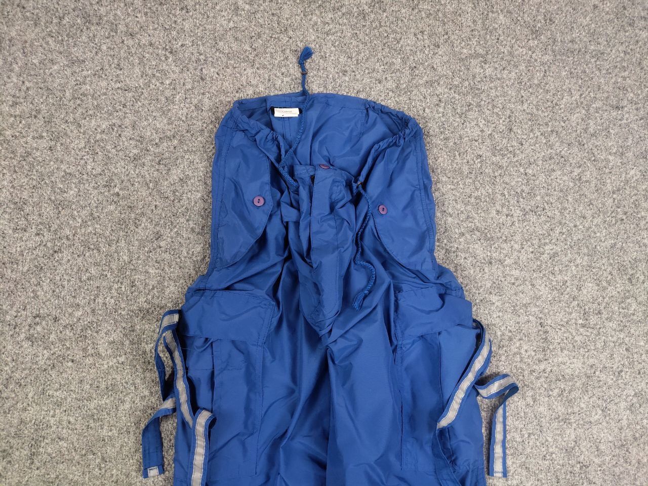 Japanese Brand Rare Vintage MT:2 Japanese Parachute Baggy Cargo Blue Pants Size US 34 / EU 50 - 5 Thumbnail