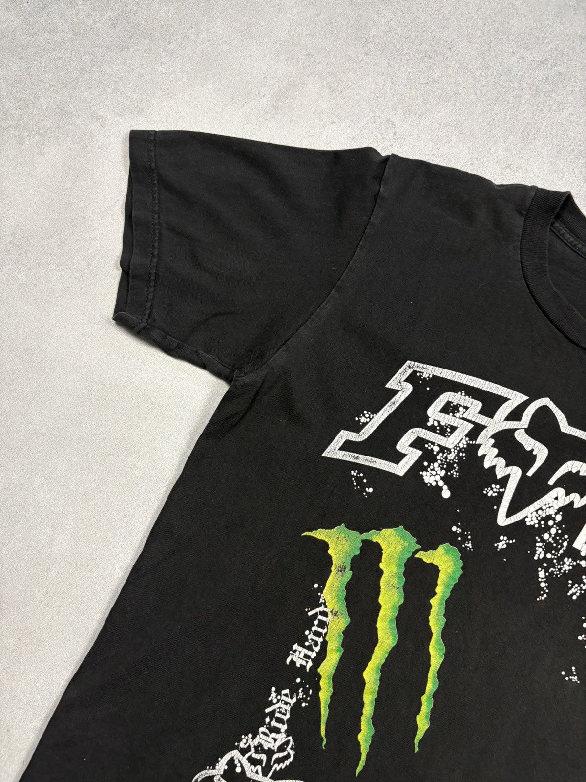 Fox Racing Fox Racing x Monster Energy Graphic T-Shirt Black Logo Tee M Size US M / EU 48-50 / 2 - 4 Thumbnail