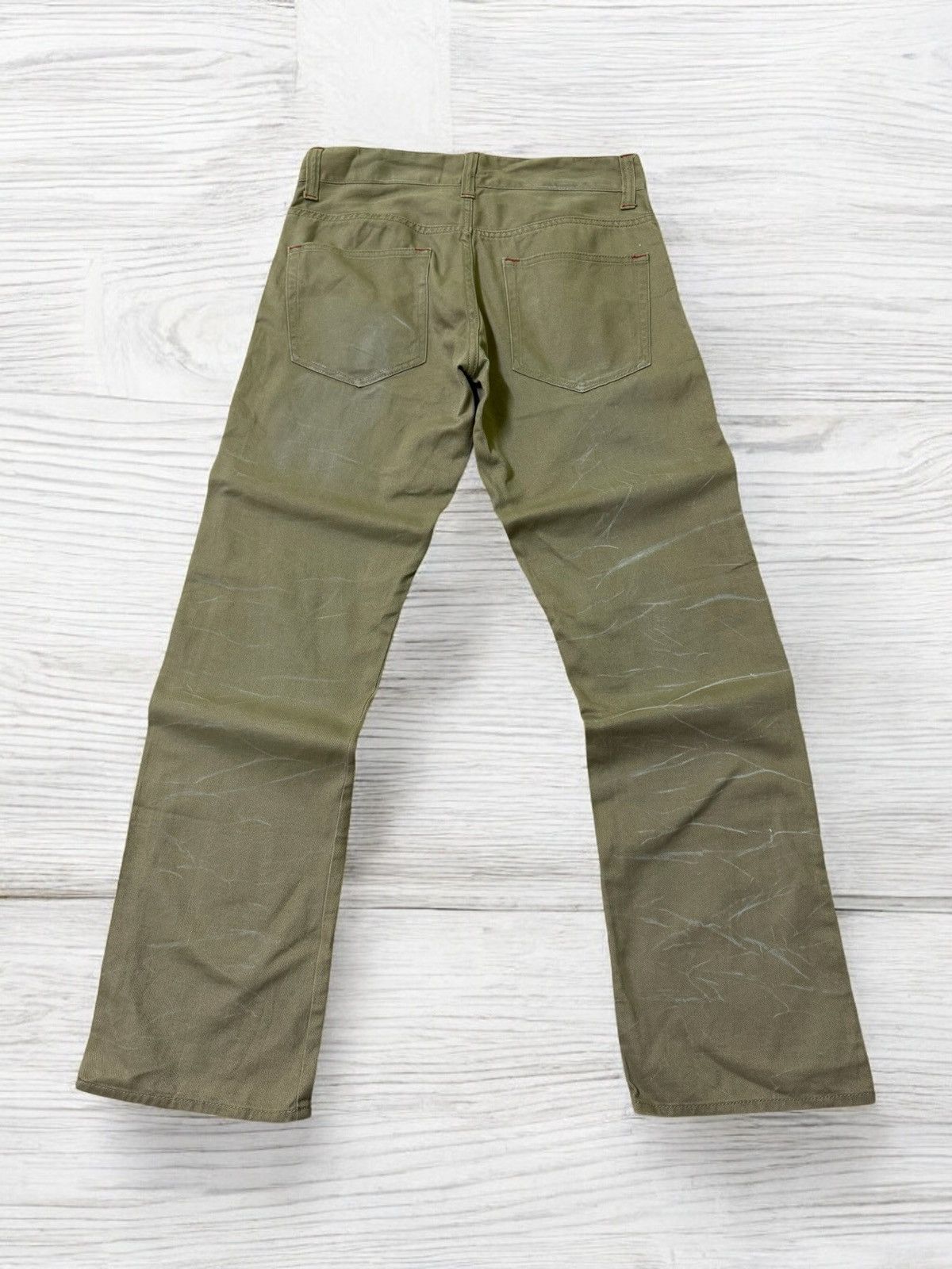 Hysteric Glamour × Japanese Brand × Le Grande Bleu (L.G.B.) Vtg WILD LIFE Poems Stone Wash Distressed Style Pants Size US 30 / EU 46 - 2 Thumbnail