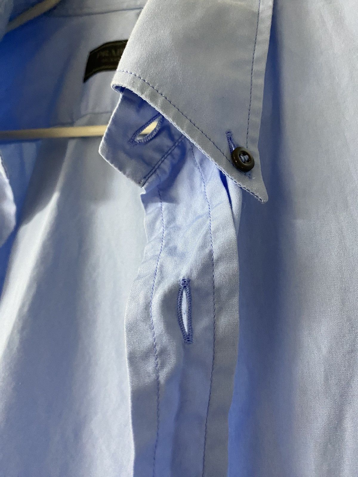 Prada Prada big logo shirts Size US M / EU 48-50 / 2 - 7 Thumbnail