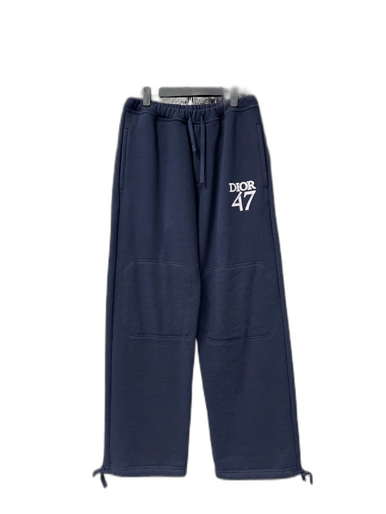 Dior Dior Embroidered Logo Sweatpants in New Condition Size US 30 / EU 46 - 1 Thumbnail