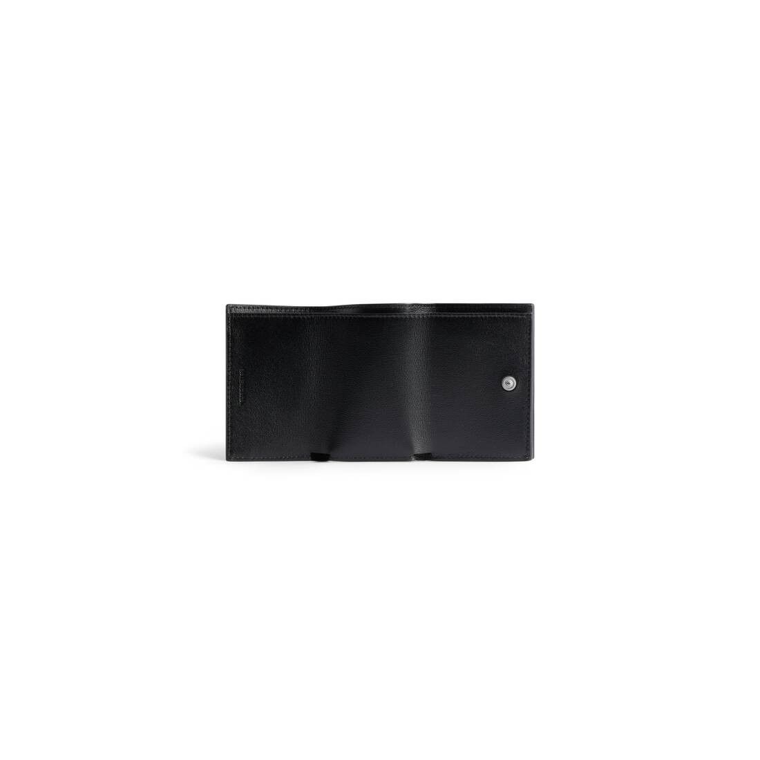 Balenciaga o1bcso1str1125 Size: OS / Cash Mini Wallet DIY Metal Black Size ONE SIZE - 2 Thumbnail