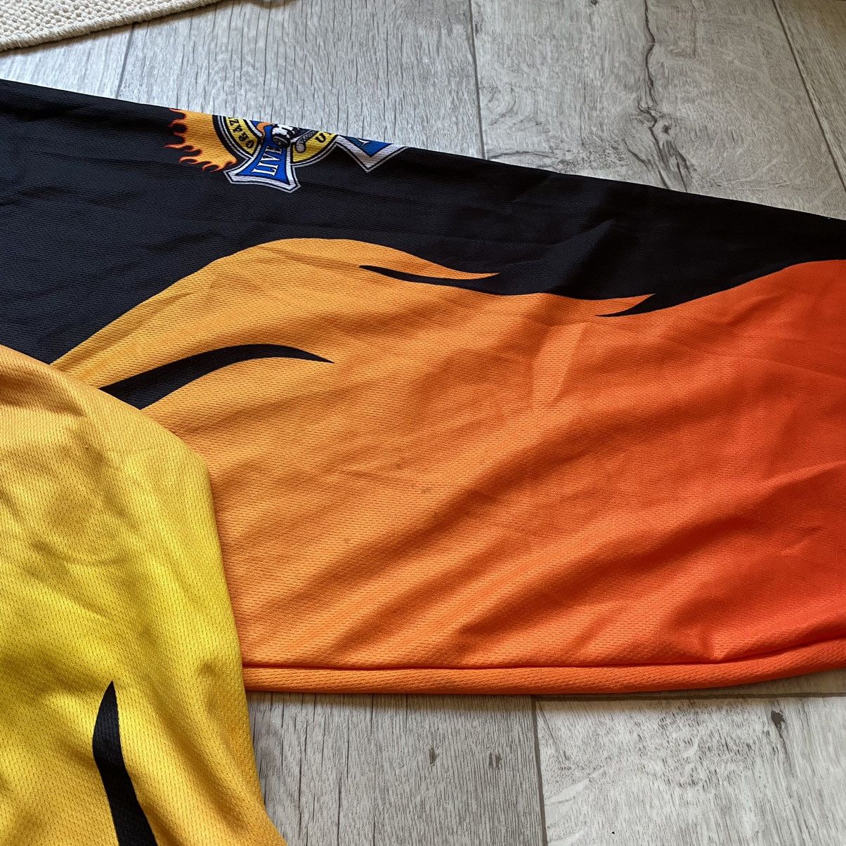 Harley Davidson VINTAGE CRAZY HOHOLS UKRAINE BIKERS FLAME KRAKADIL JERSEY Size US XL / EU 56 / 4 - 6 Thumbnail