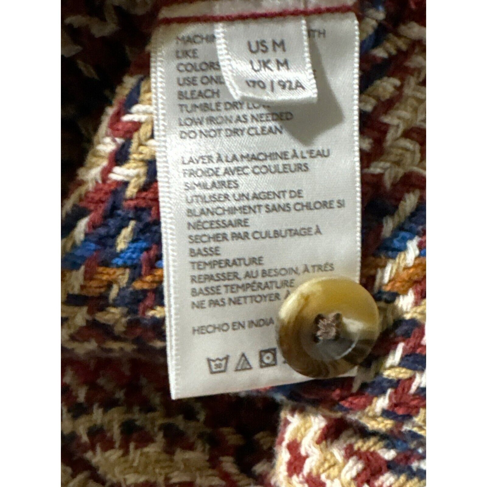 Urban Outfitters Urban Outfitters Plaid Shacket Mens Medium Size US M / EU 48-50 / 2 - 5 Thumbnail