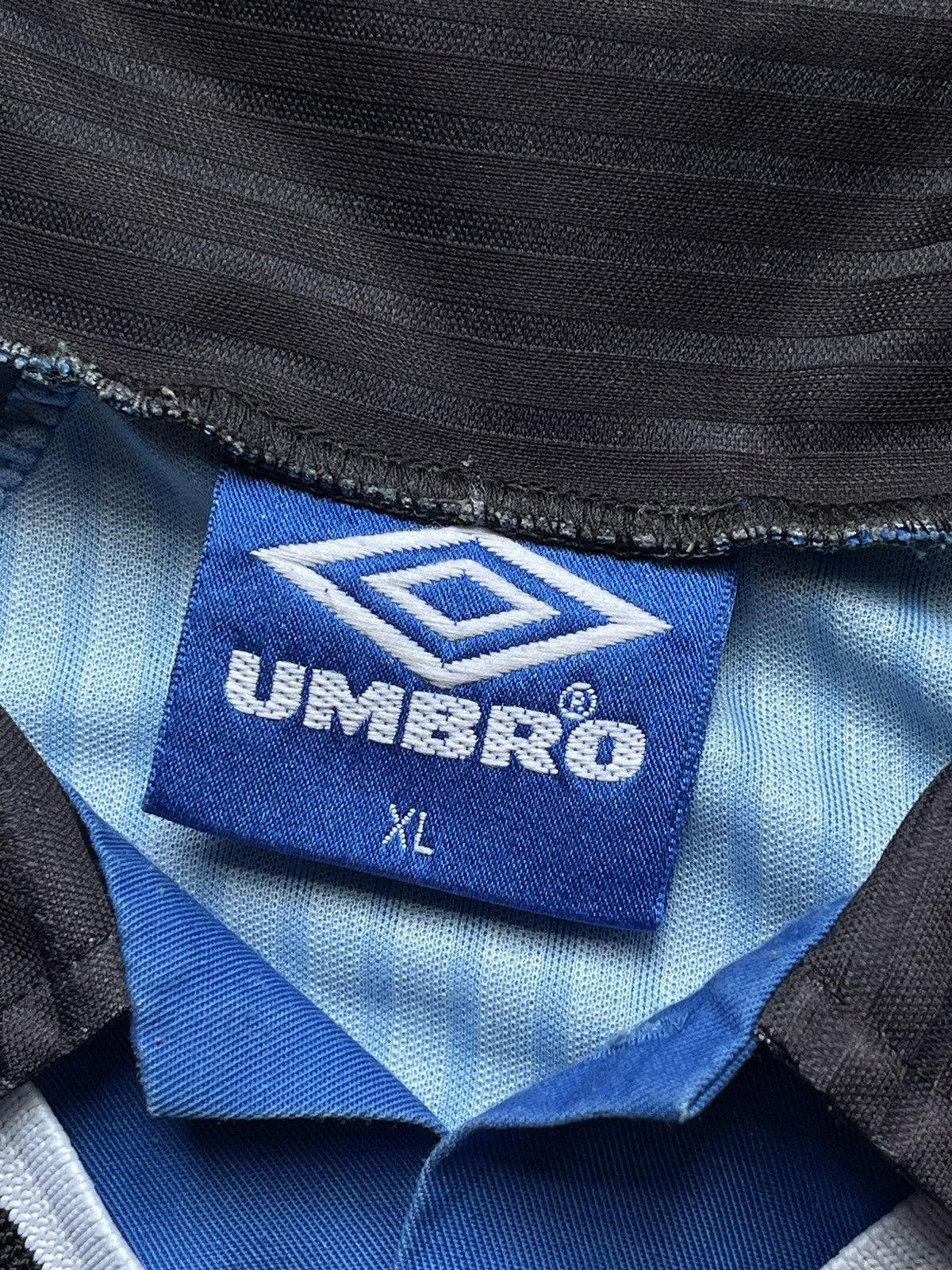 Umbro 1996 Umbro Manchester United Vintage blue soccer jersey Size US XL / EU 56 / 4 - 11 Thumbnail