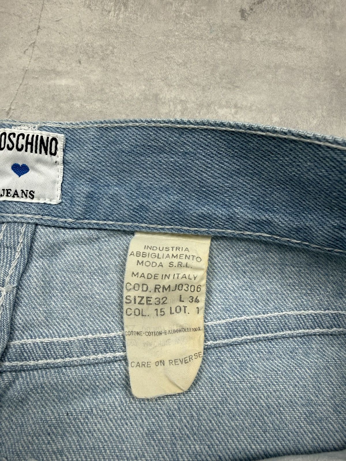 Moschino Moschino Vintage Jeans Size 31" - 8 Thumbnail