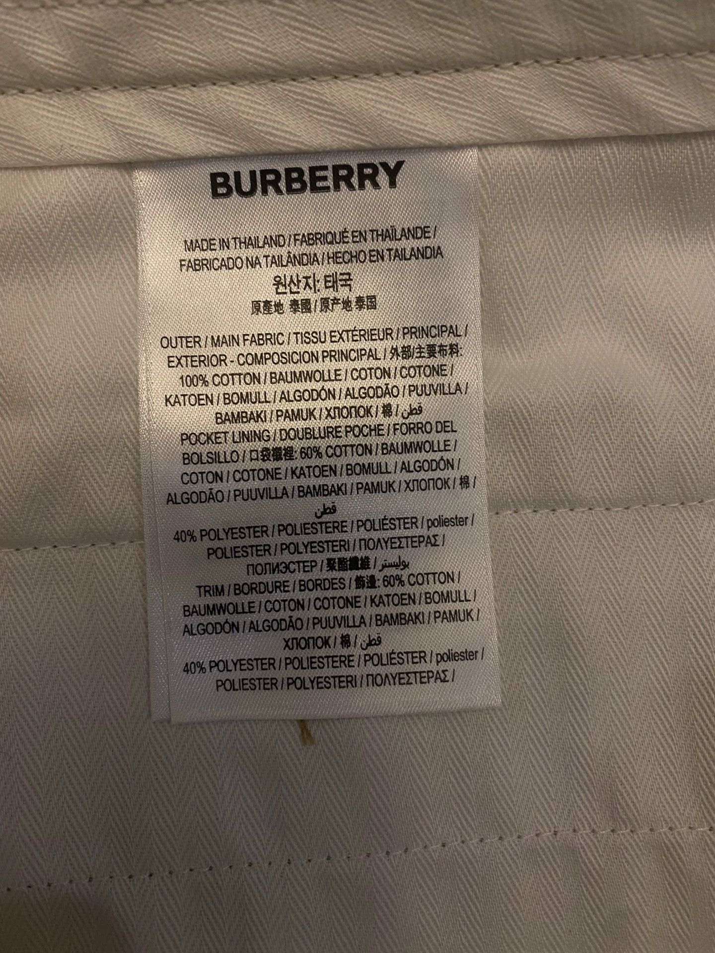 Burberry Burberry Classic Striped Dress Trousers Size 50 Size US 34 / EU 50 - 7 Thumbnail