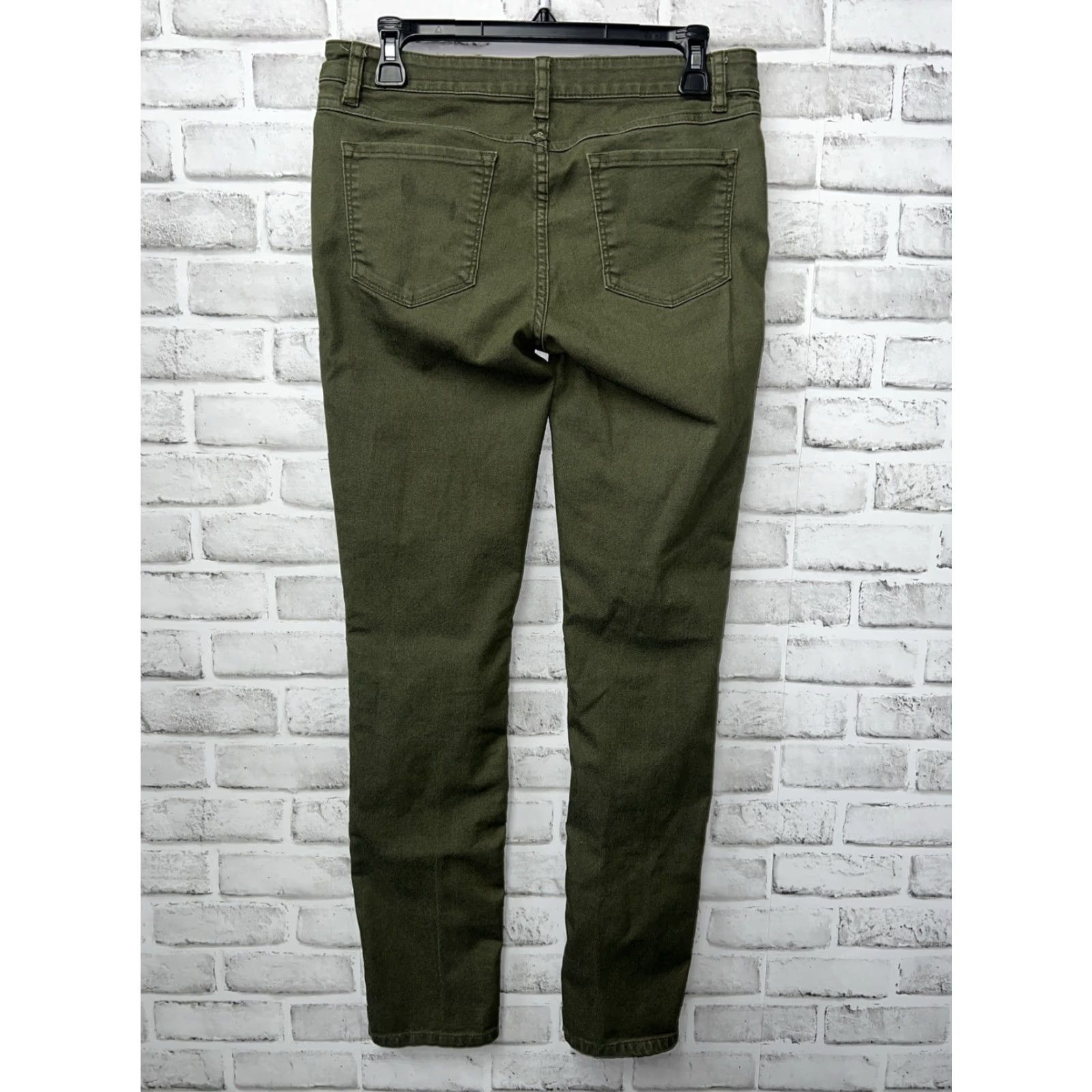 Prana VINTAGE prAna Jeans Womens 4 Green Skinny 27 Adult Womens Green Jeans 4/27 Size 27" / US 4 / IT 40 - 4 Thumbnail