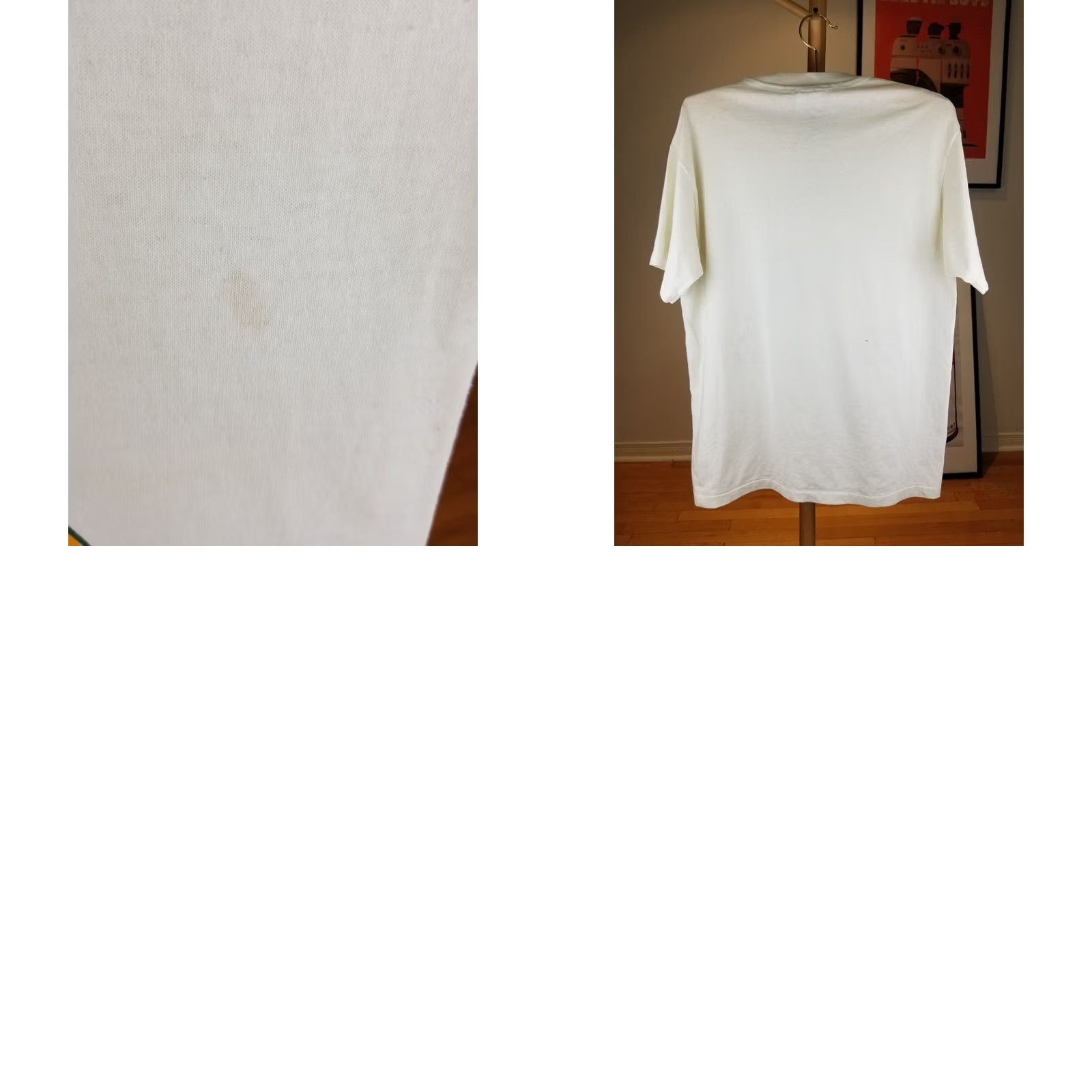 NFL VINTAGE GREENBAY PACKERS NFL SINGLE STITCH WHITE T-SHIRT SZ LARGE Shirt Mens Regular White 80s Retro Football NFL Baseball Charm Disney Halloween USA Size US L / EU 52-54 / 3 - 8 Thumbnail