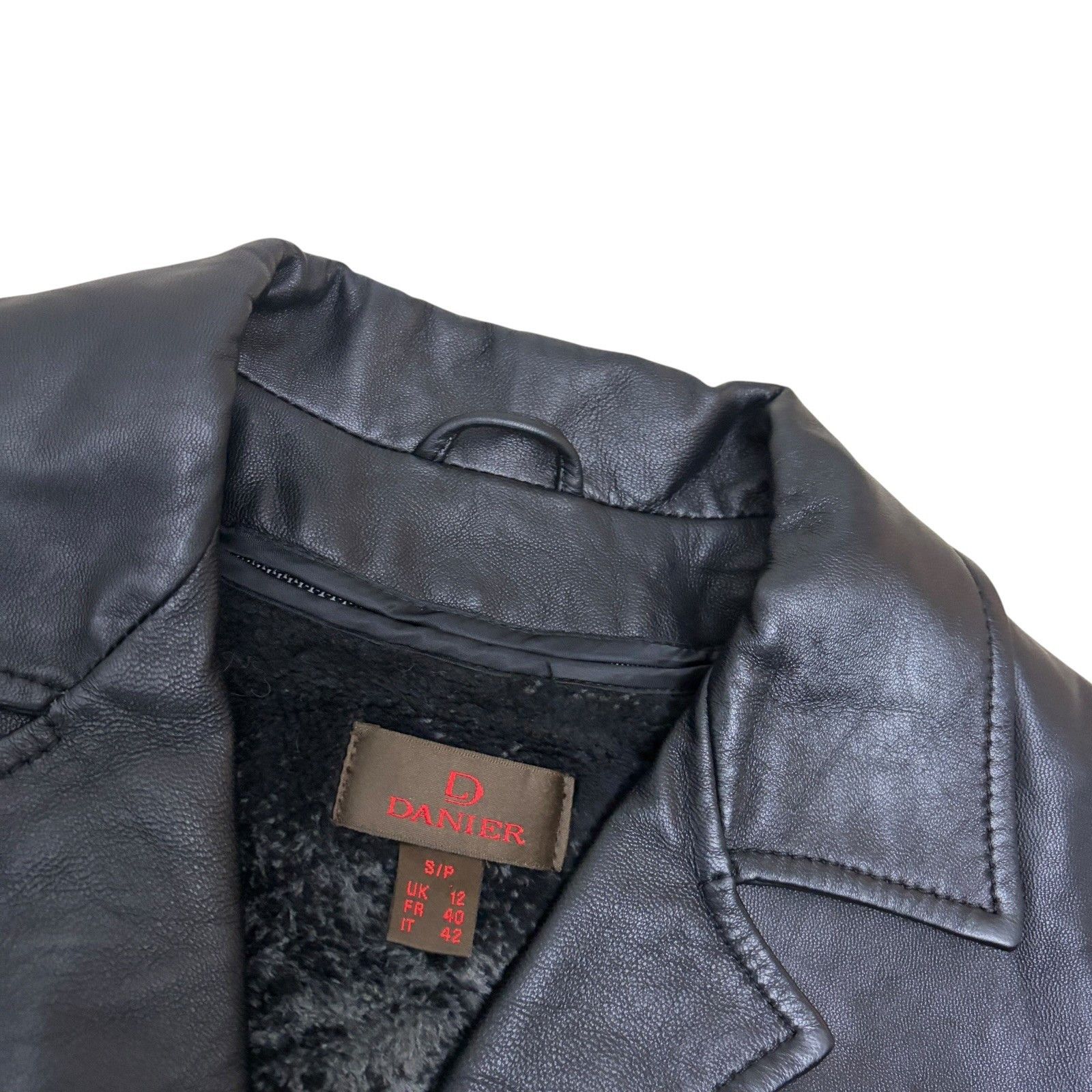 Danier DANIER LEATHER Coat Business Casual Winter Jacket Small Size S / US 4 / IT 40 - 4 Thumbnail