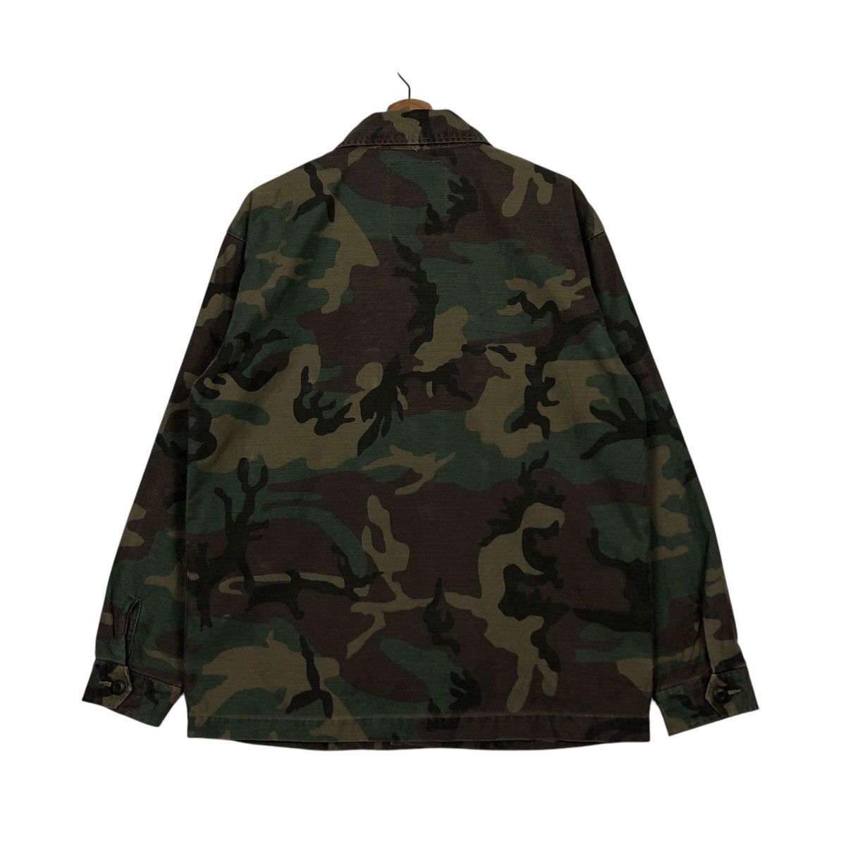 Japanese Brand 📌Vintage Chore Jacket Camouflage Back Number Issey Miyake Size US L / EU 52-54 / 3 - 9 Thumbnail