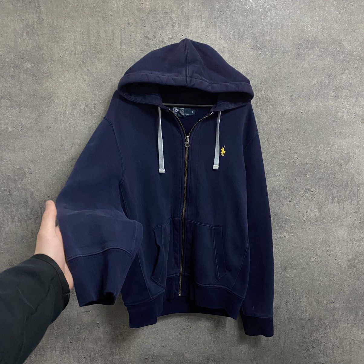 Polo Ralph Lauren Vintage Polo Ralph Lauren Zip Hoodie Size US L / EU 52-54 / 3 - 2 Thumbnail