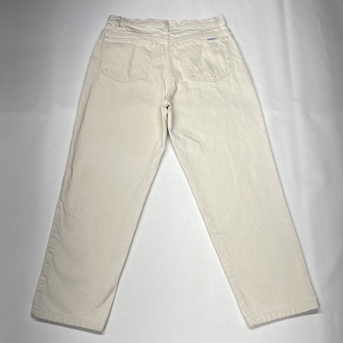 Vintage VTG Bluenotes Jeans Straight Beige Tan Pants Denim Workwear Size US 34 / EU 50 - 13 Thumbnail
