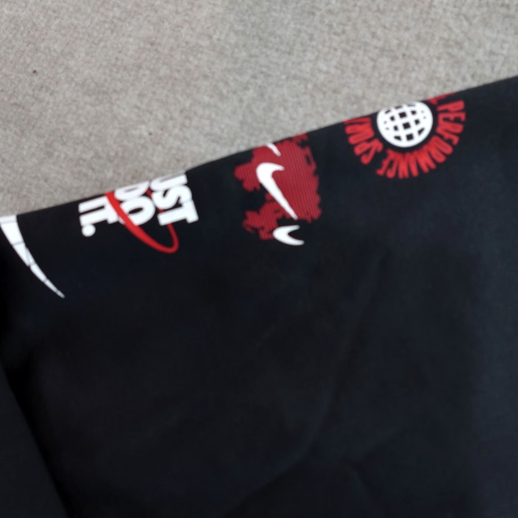 Nike VINTAGE Nike Hoodie Medium Black Fleece Therma Fit Graphic 1 DQ4840 Mens M Size US M / EU 48-50 / 2 - 2 Thumbnail