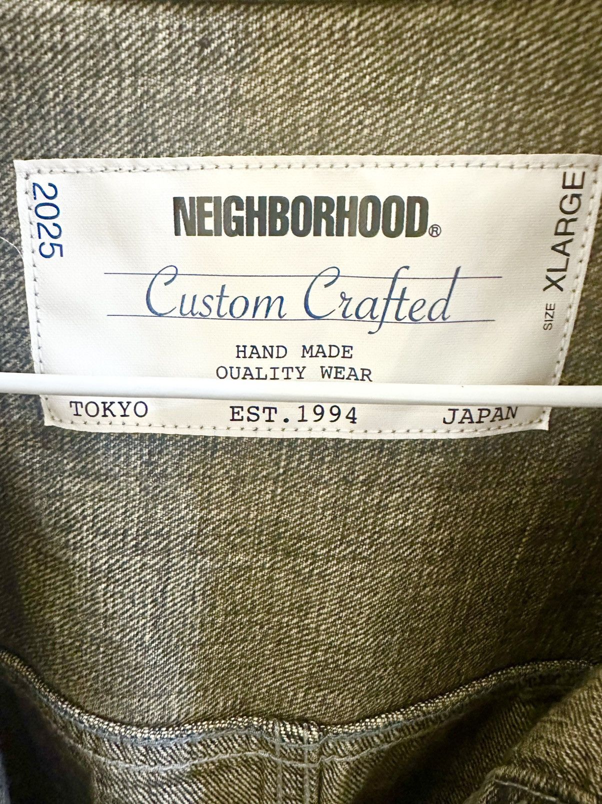 Neighborhood Neighborhood 25SS Destroyed Denim Jacket - Size XL Size US XL / EU 56 / 4 - 2 Thumbnail