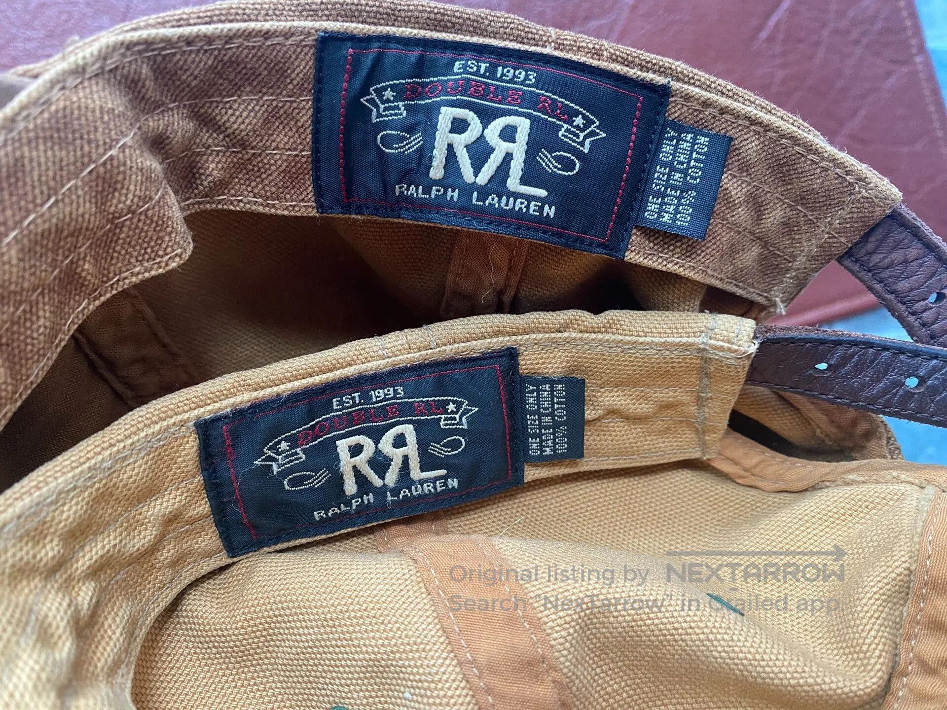 RRL Ralph Lauren RRL Double RL Workwear Cap. Size ONE SIZE - 8 Thumbnail