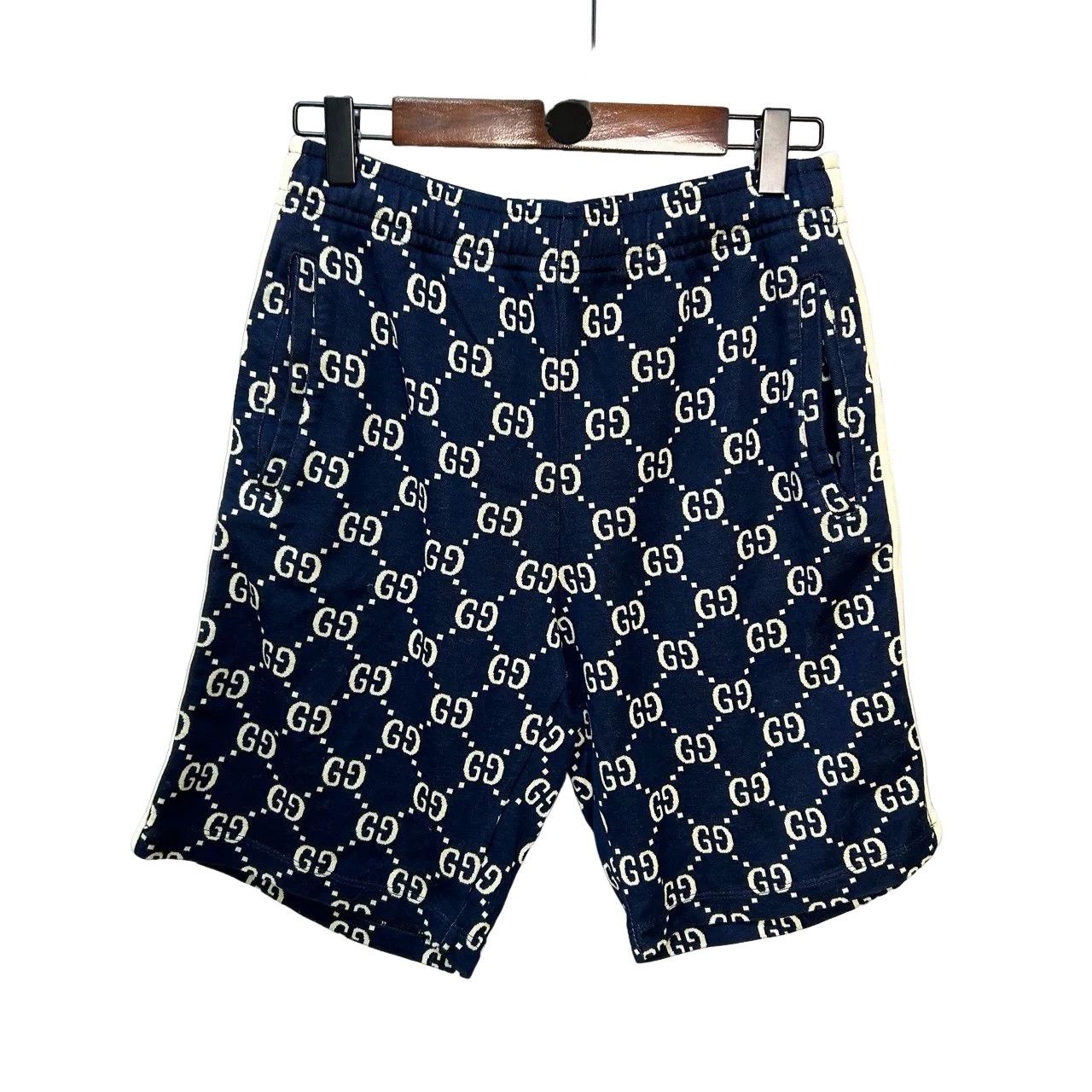Gucci Gucci GG Jacquard Web Stripe Shorts Size XS Size US 28 / EU 44 - 1 Thumbnail
