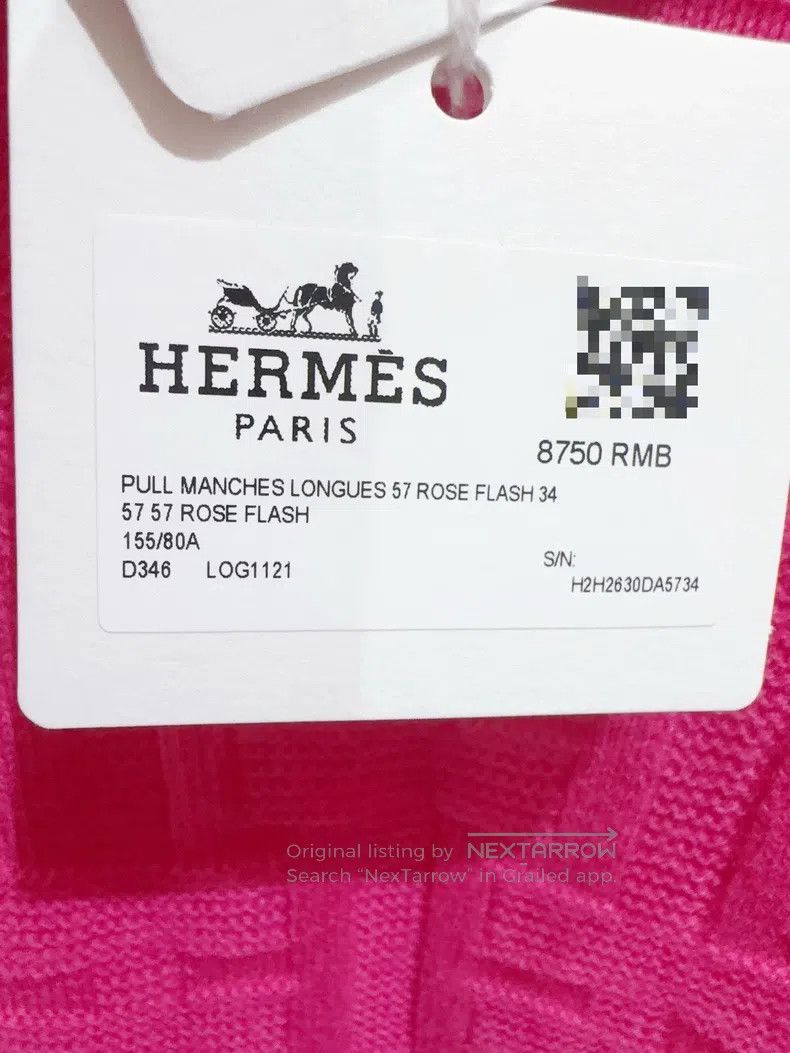 Hermes Hermes Sweater Size XXS / US 00 / IT 34 - 2 Thumbnail