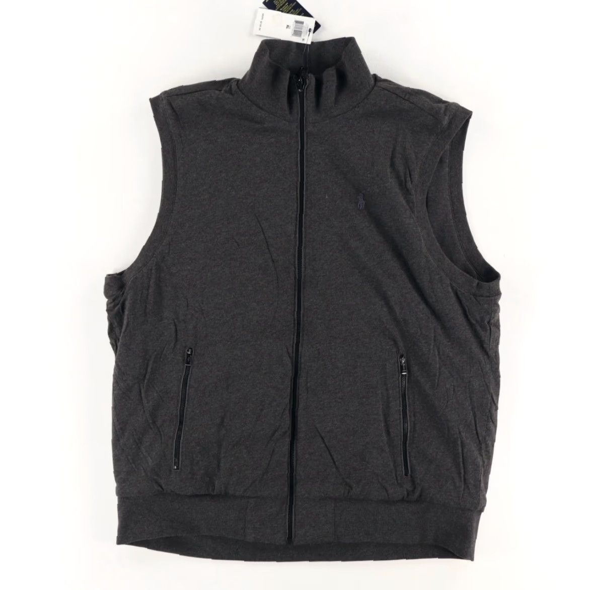 Polo Ralph Lauren Polo Ralph Lauren Quilted Reversible Vest Jacket Charcoal Men's XL Shirt Jacket Mens XL Quilted Reversible Vest Charcoal Polo Ralph Lauren Mock Jacket Size US XL / EU 56 / 4 - 3 Thumbnail