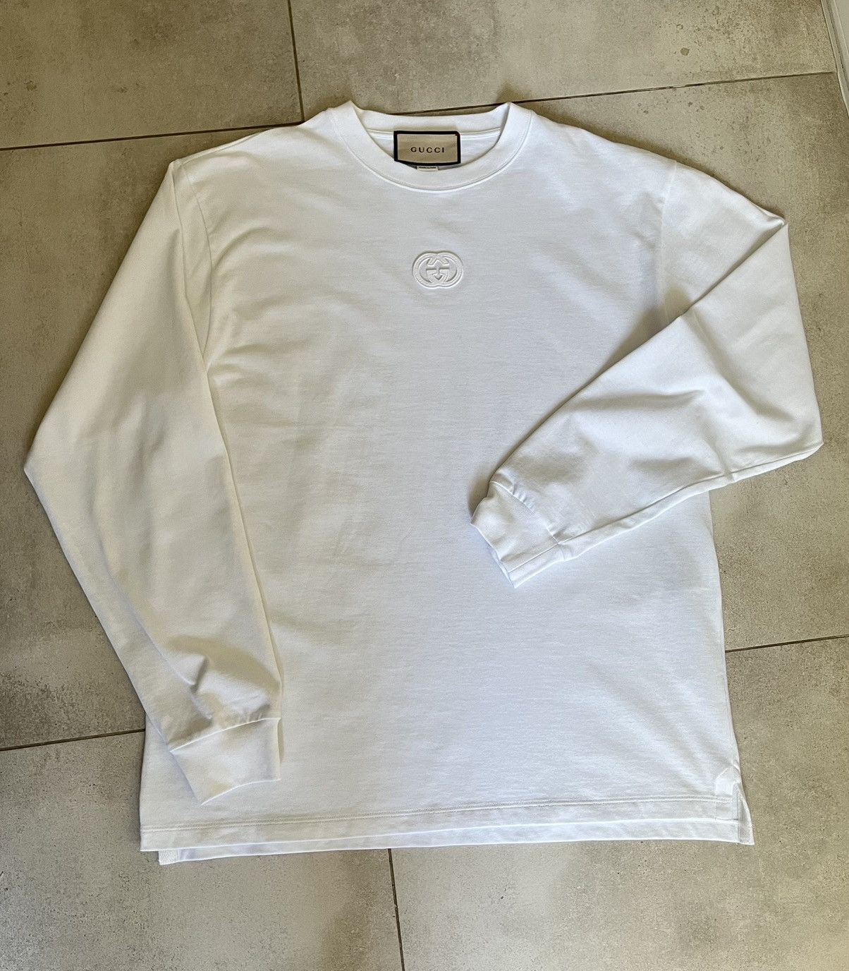 Gucci Gucci interlocking logo longsleeve Size US S / EU 44-46 / 1 - 1 Thumbnail