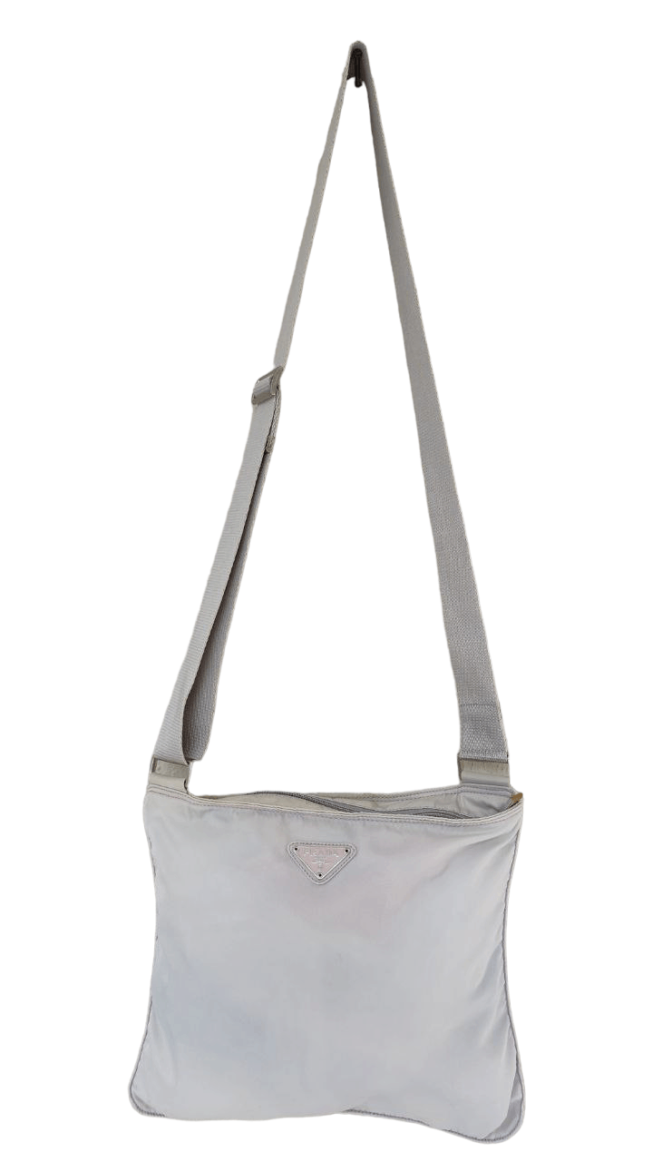 Prada Prada Sling Bag Pink Threading with Pink Logo Size ONE SIZE - 1 Thumbnail