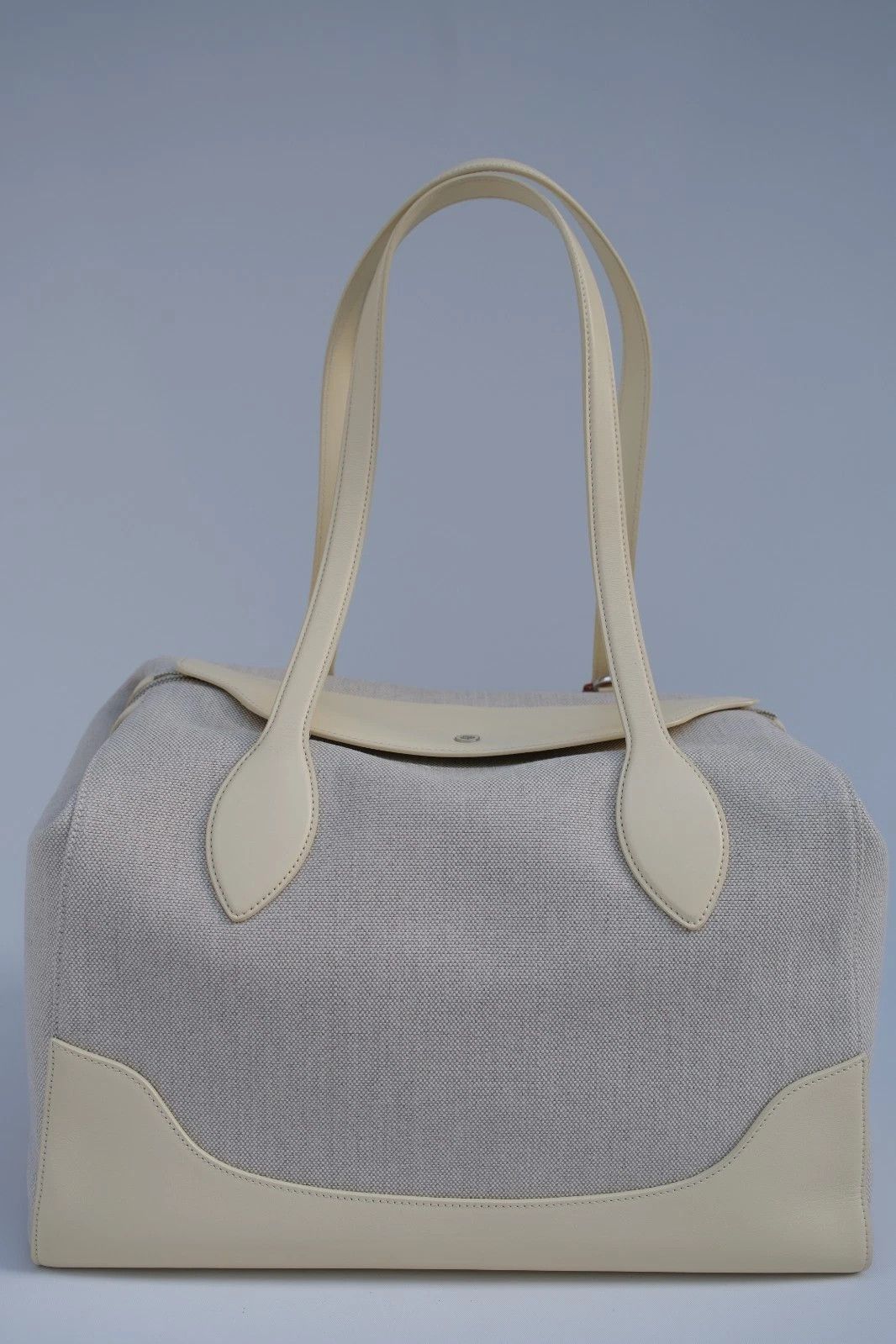 Loro Piana NEW Loro Piana Sesia Happy Day Tote Bag in Canvas XL Size ONE SIZE - 1 Thumbnail