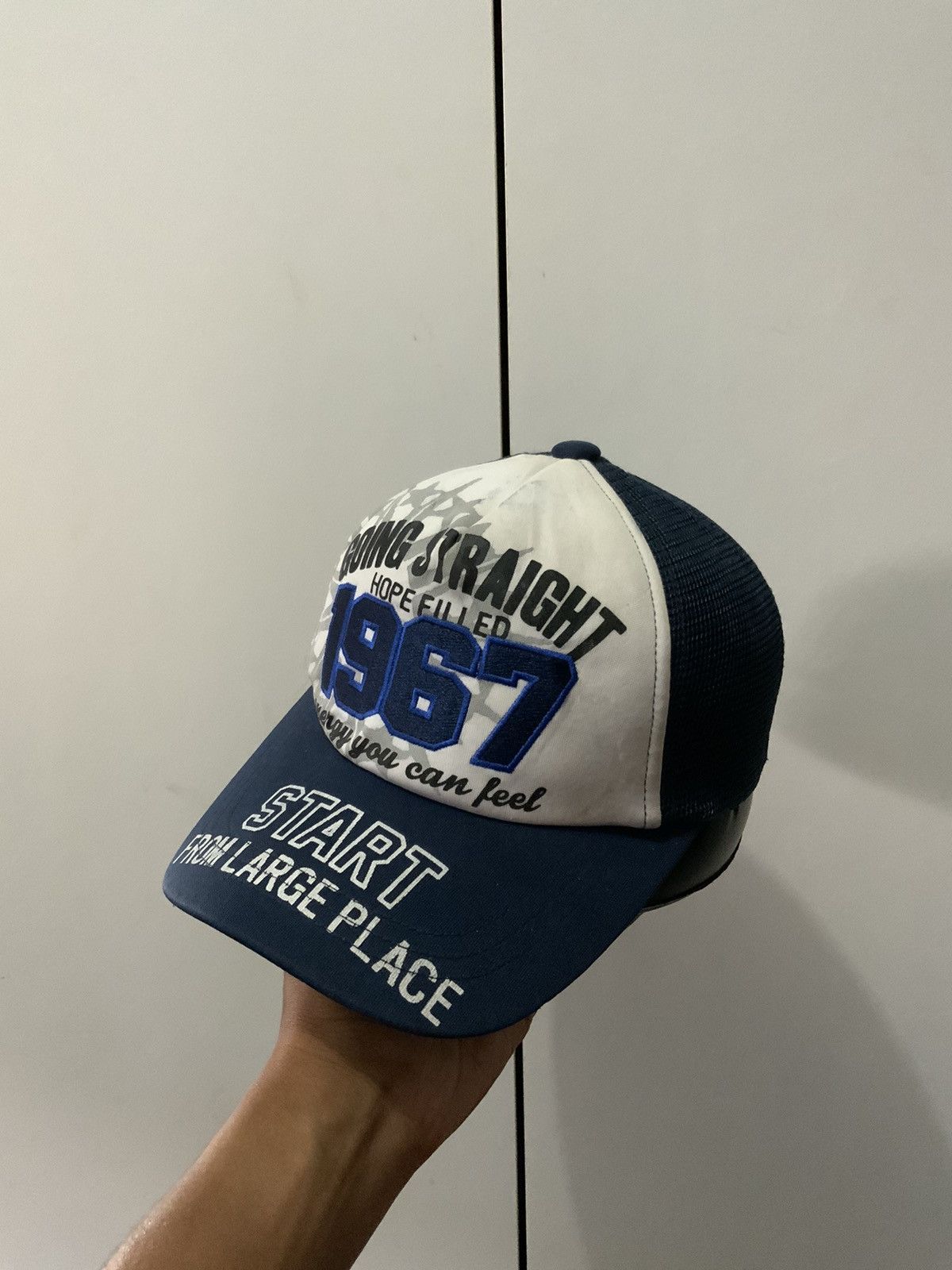 Japanese Brand Going Striaght 1967 Trucker Hat Size ONE SIZE - 1 Thumbnail