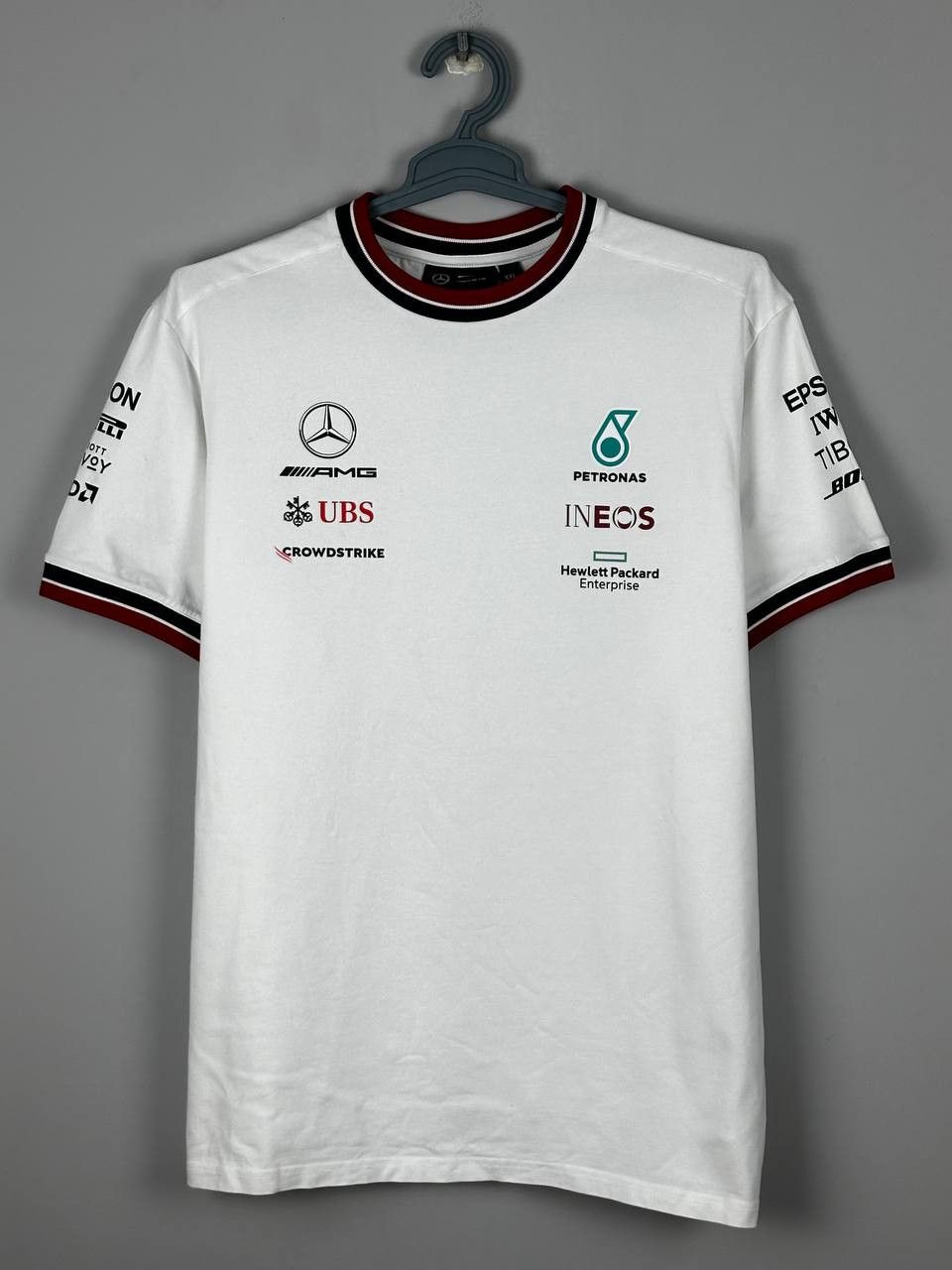 Formula 1 Vintage AMG Mercedes Benz Petronas T-Shirt Y2K Size US XXL / EU 58 / 5 - 1 Thumbnail