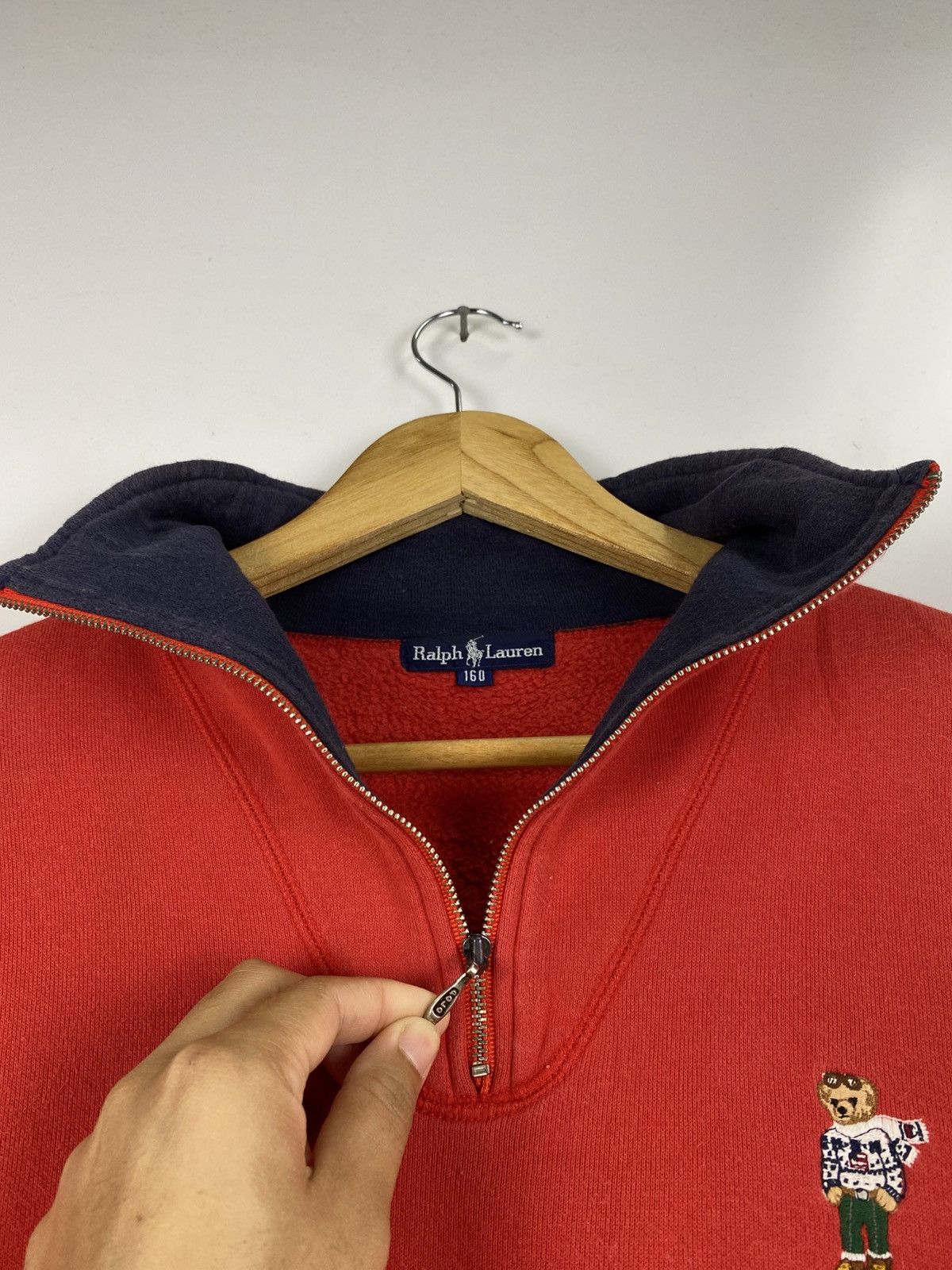 Ralph Lauren Vintage Ralph Lauren Bear logo Sweater Size US S / EU 44-46 / 1 - 10 Thumbnail