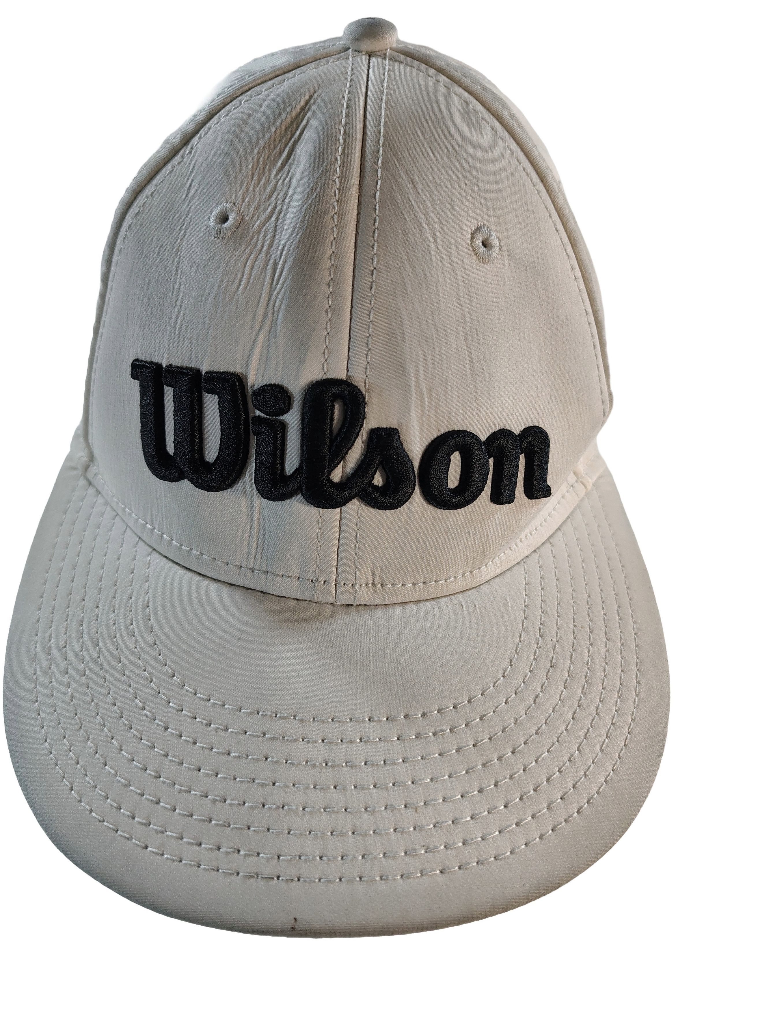Wilson Men's White Official Wilson Tennis Hat Size ONE SIZE - 1 Thumbnail
