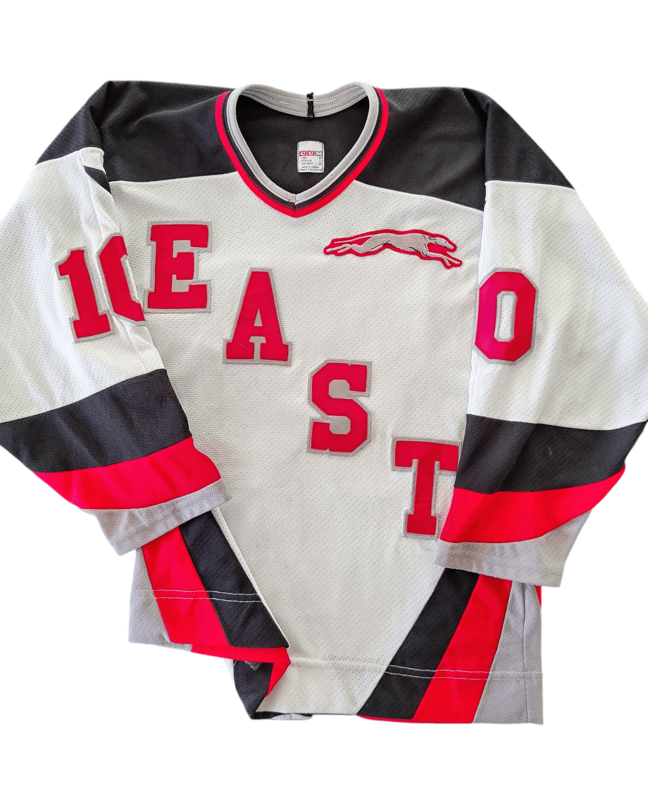 Ccm Vintage 90s CCM OHL All-Star East Soo Greyhounds Jersey M Size US M / EU 48-50 / 2 - 1 Thumbnail