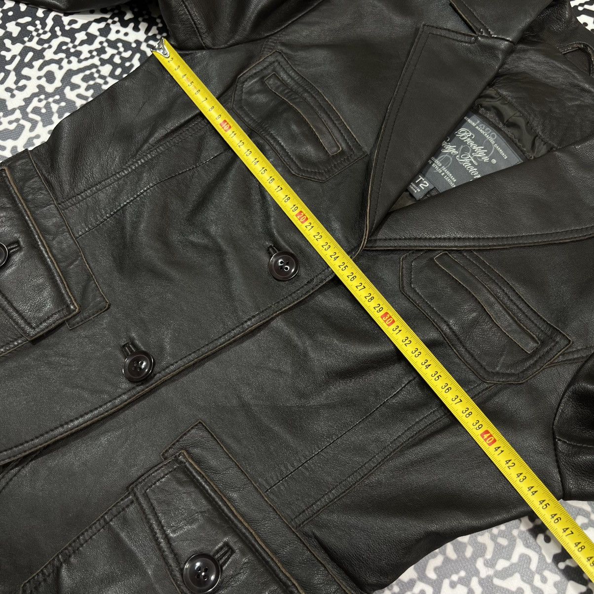Vintage Vintage Y2K Lamb Leather Jacket Blazer Japanese Retro Style Size S / US 4 / IT 40 - 24 Thumbnail
