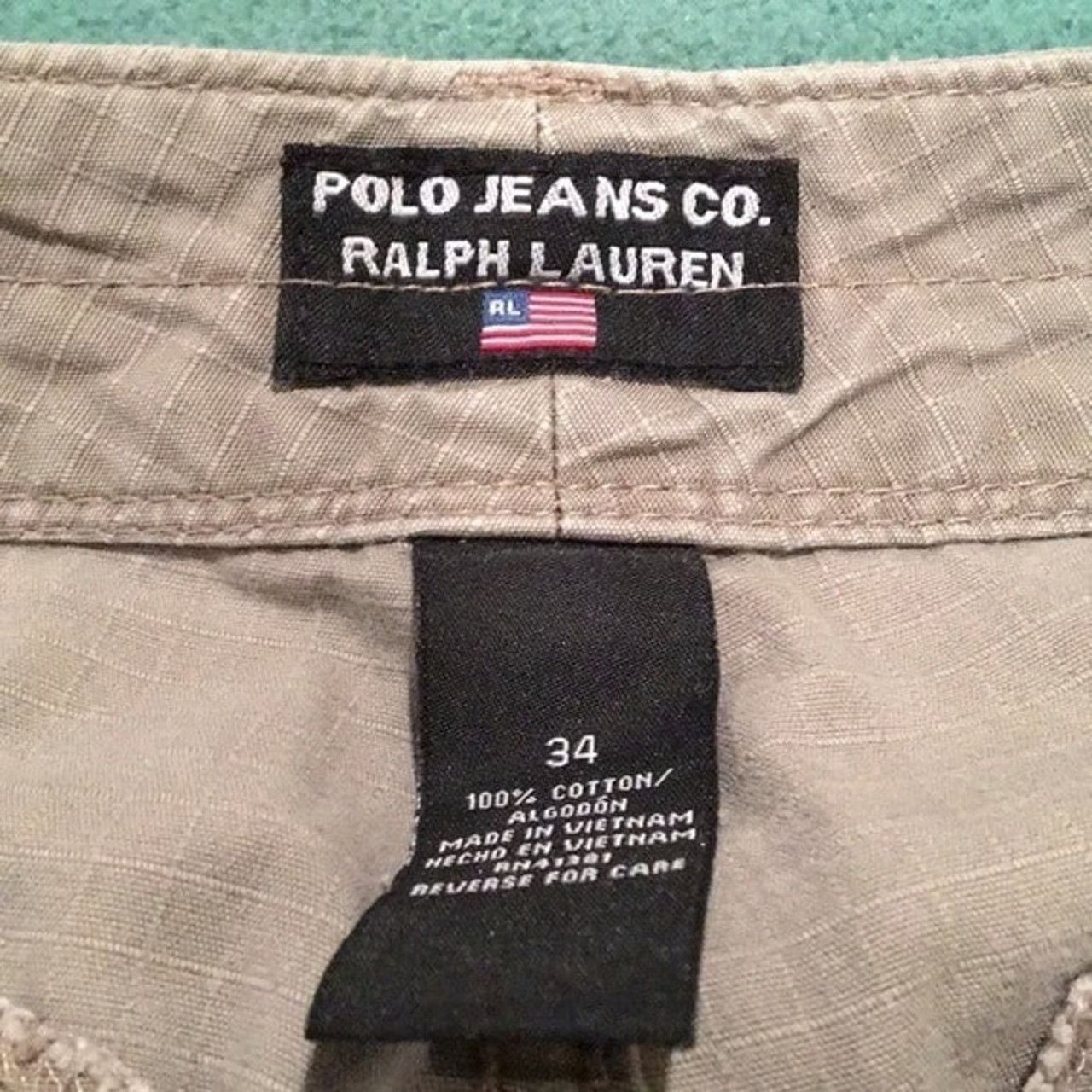 Polo Ralph Lauren Mens Ralph Lauren Polo Jeans Cargo Shorts Tactical Utility Size US 34 / EU 50 - 4 Thumbnail