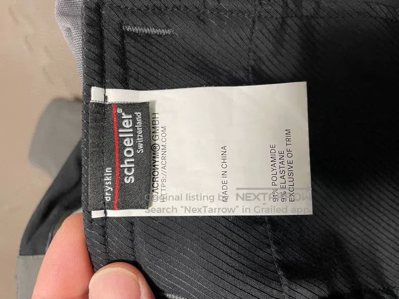 Acronym Acronym Gray and black casual pants Size US 40 / EU 56 - 5 Thumbnail