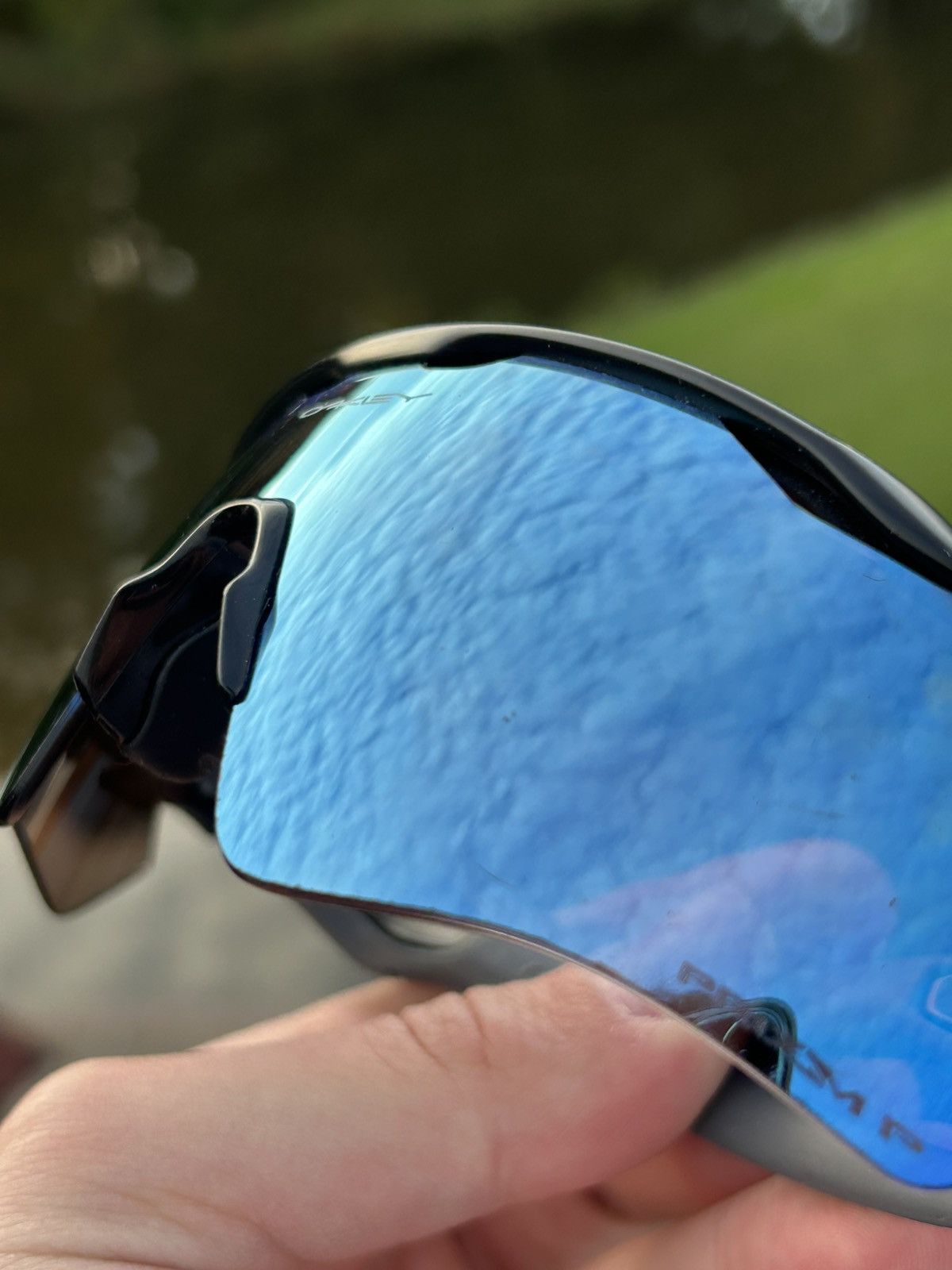 Oakley OAKLEY Radar EV Path Sunglasses – Prizm Sapphire Lens Size ONE SIZE - 4 Thumbnail