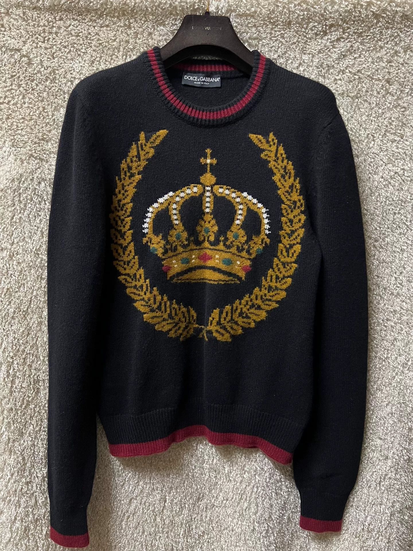 Dolce & Gabbana Dolce & Gabbana Men's Cashmere Sweater Size US M / EU 48-50 / 2 - 1 Thumbnail