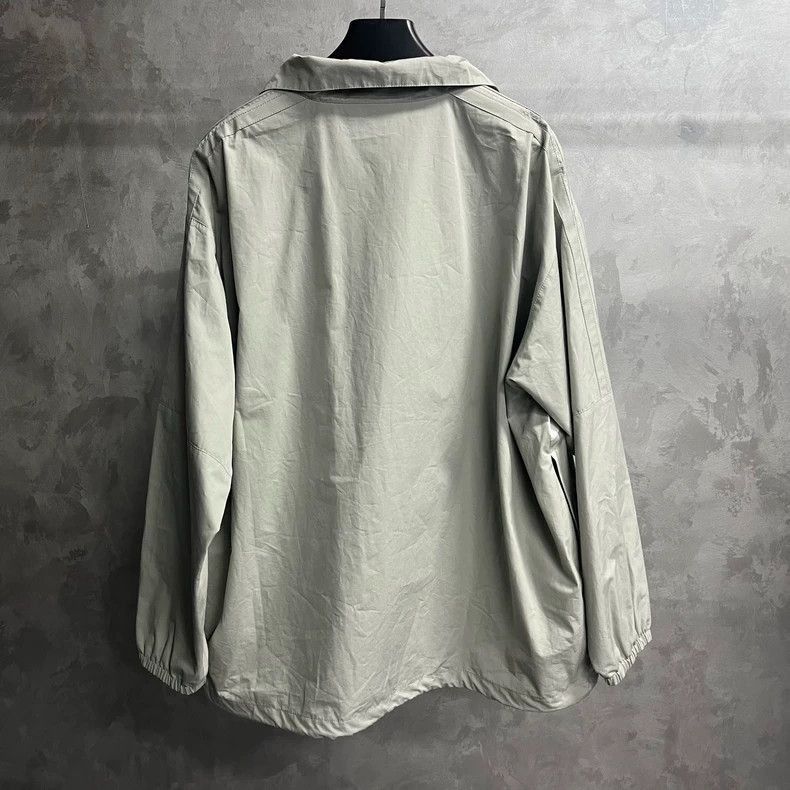 Balenciaga Balenciaga latest letter printed zipper long protective jac Size US XXS / EU 40 - 4 Thumbnail