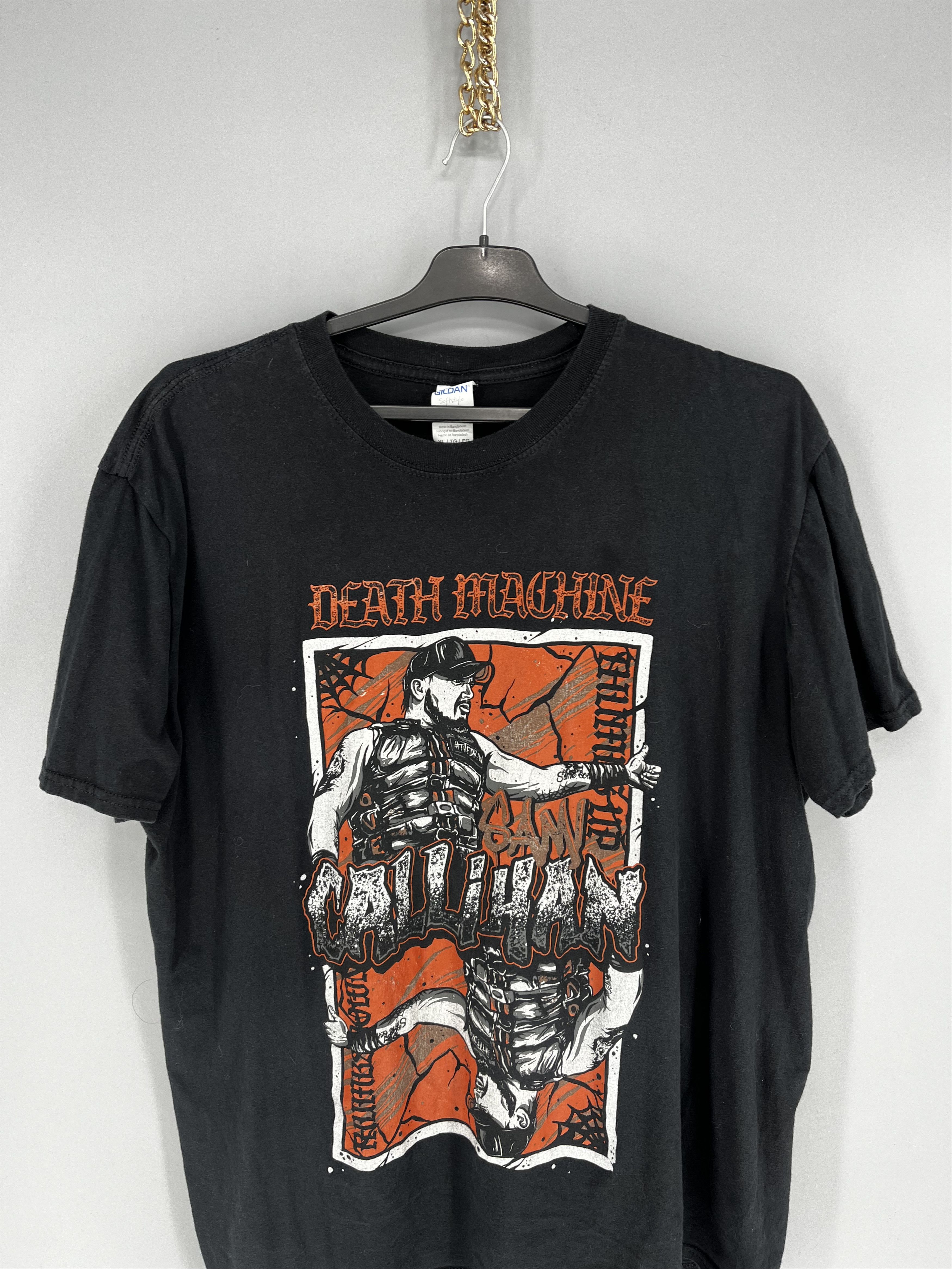 Band Tees T-Shirt Gildan Wrestling Death Machine Sami Callihan Size XL Size US XL / EU 56 / 4 - 6 Thumbnail