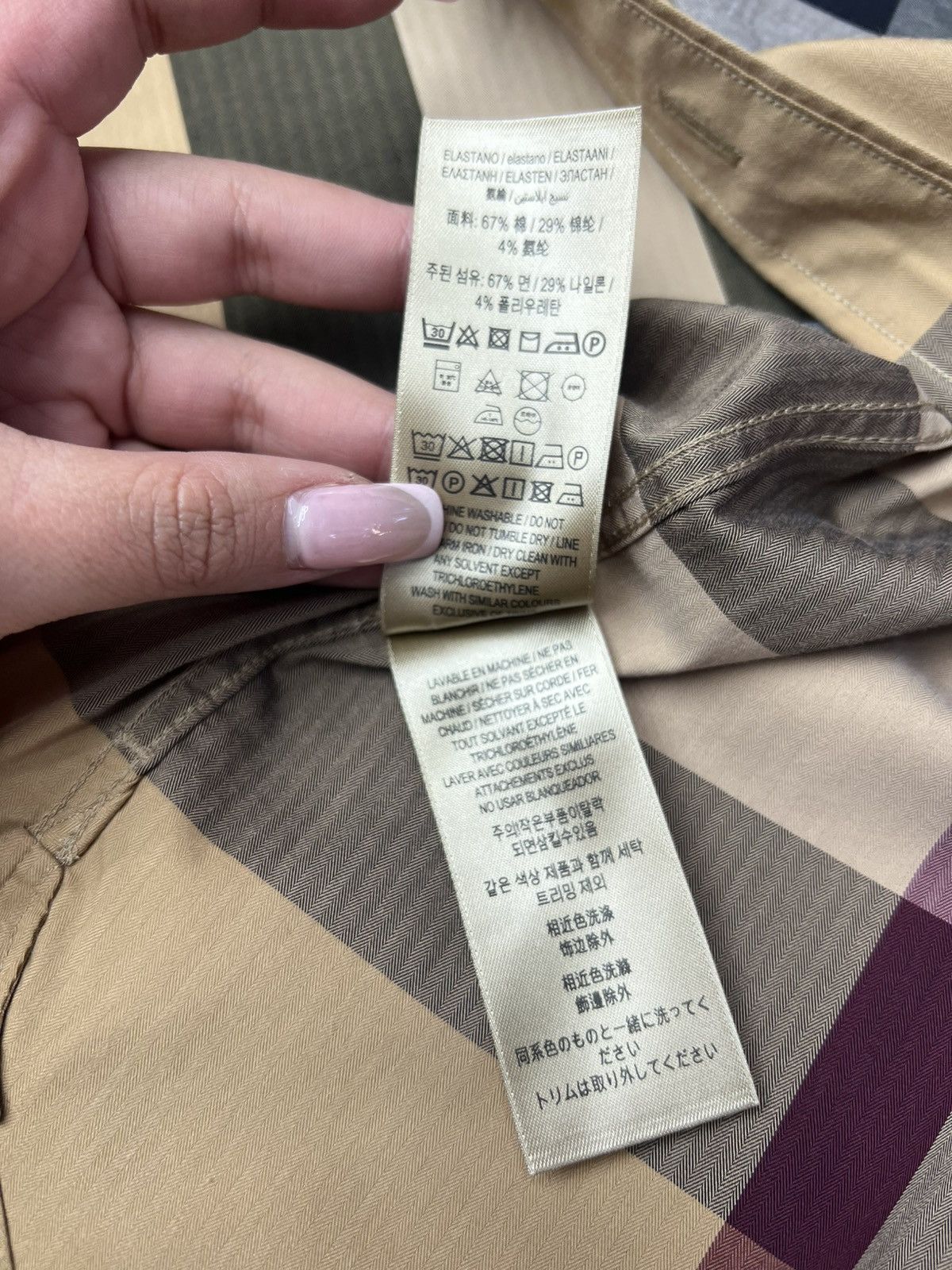 Burberry Burberry Button Down Long Sleeve Size US S / EU 44-46 / 1 - 11 Thumbnail