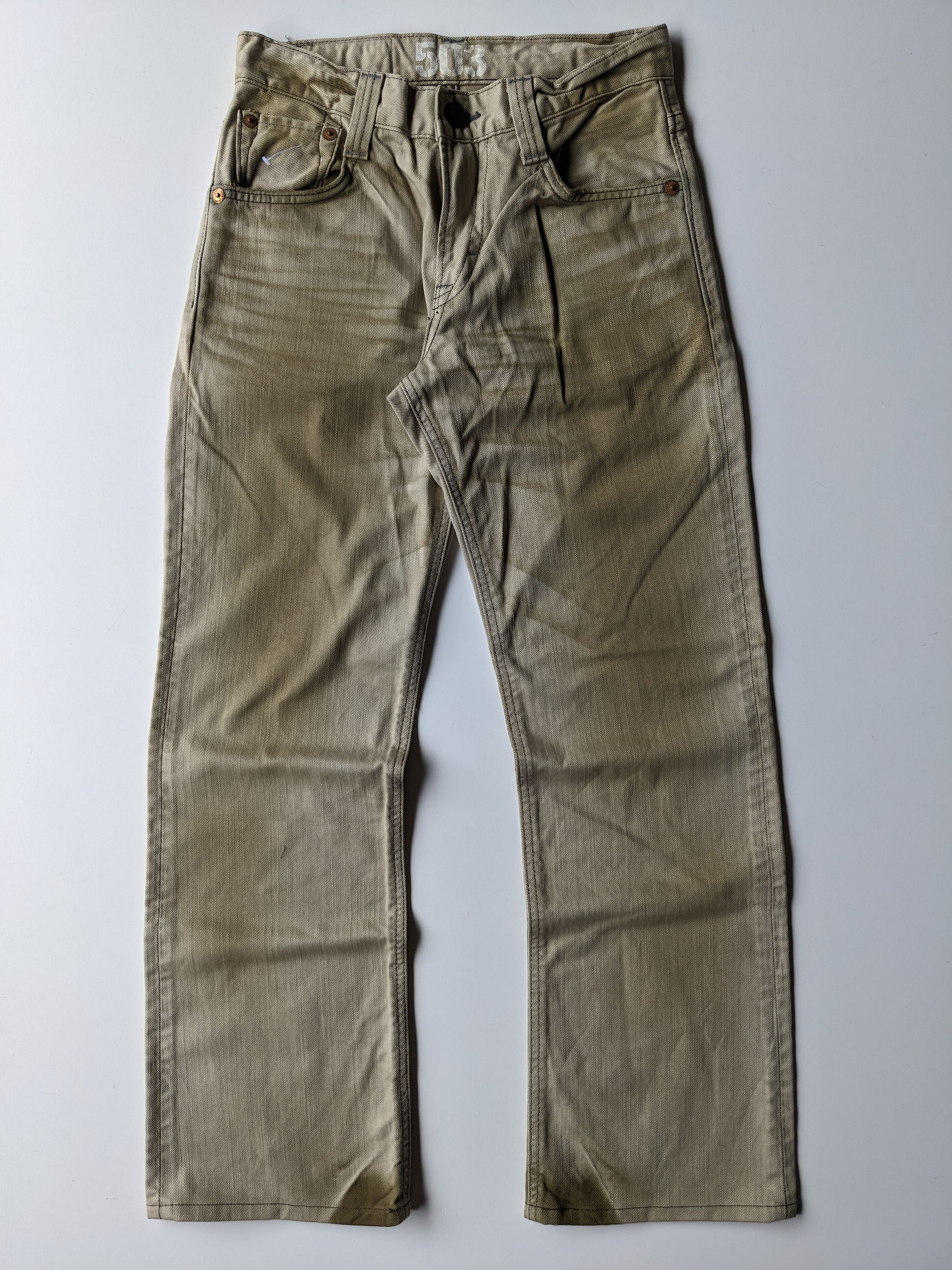 Edwin × Jean × Le Grande Bleu (L.G.B.) Edwin 503 Blue Trip rust jeans Size US 29 - 3 Thumbnail