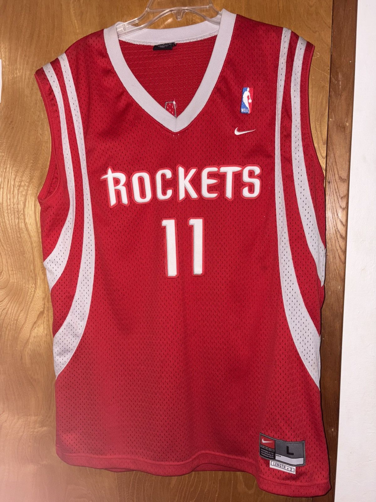 Nike Vintage Nike Yao Ming Houston Rockets Jersey Size US L / EU 52-54 / 3 - 1 Thumbnail